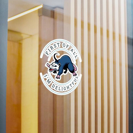 First of All Kiss-Cut Vinyl Decals