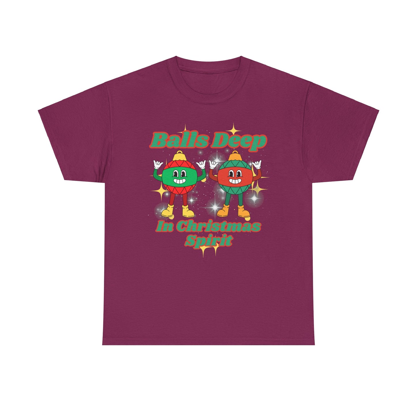 Balls Deep Unisex Heavy Cotton Tee
