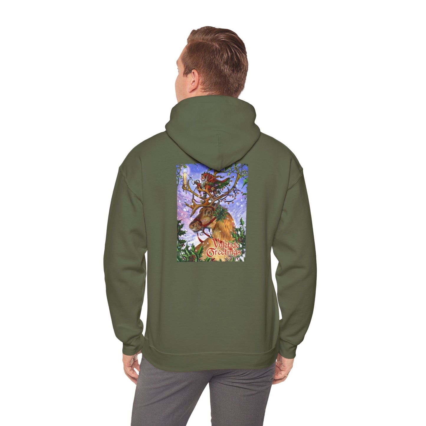 Yuletide Greetings Unisex Heavy Blend™ Hooded Sweatshirt