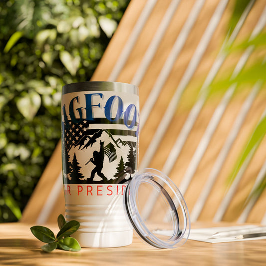 Bigfoot for President Ringneck Tumbler, 20oz