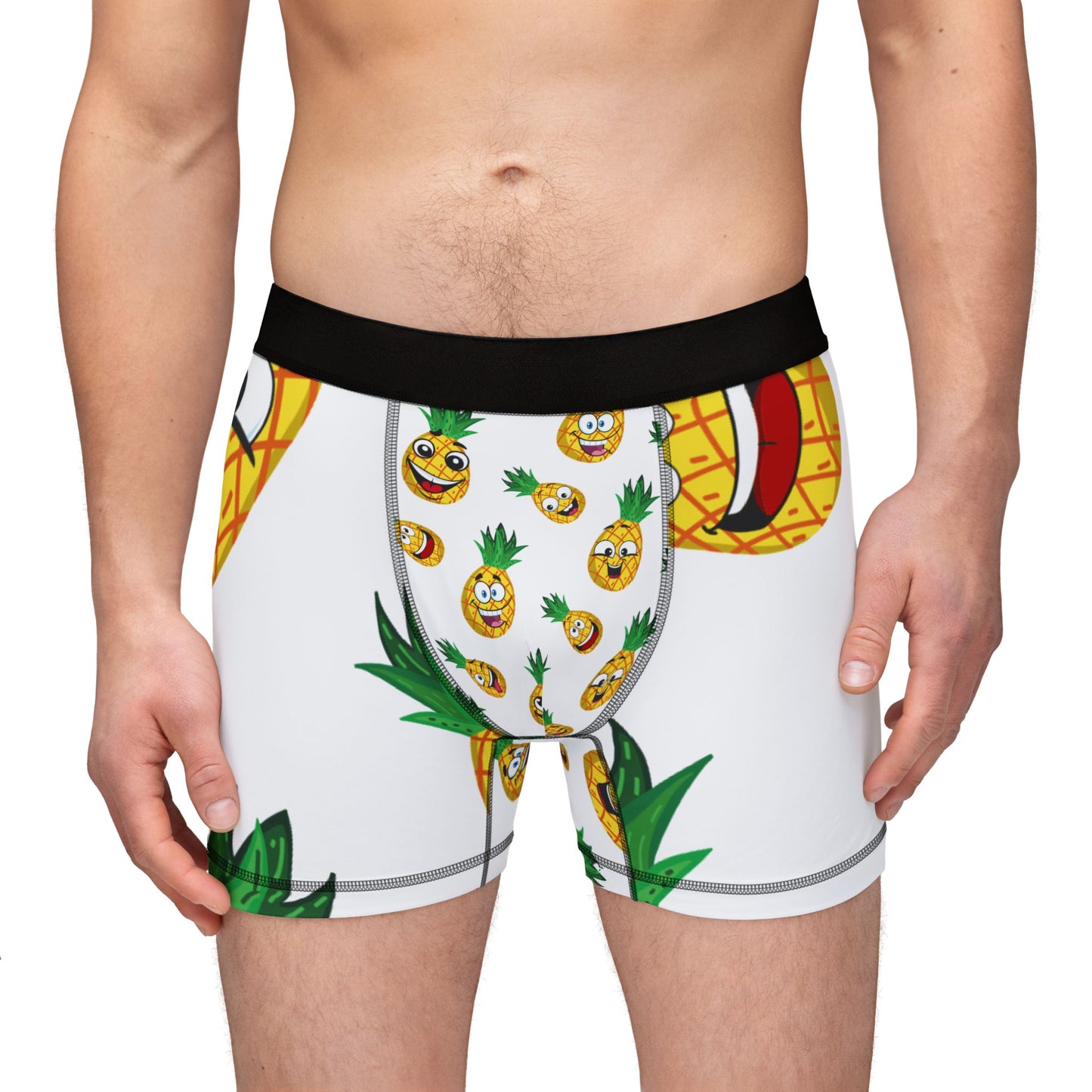 Pineapple Men's Boxers (AOP)