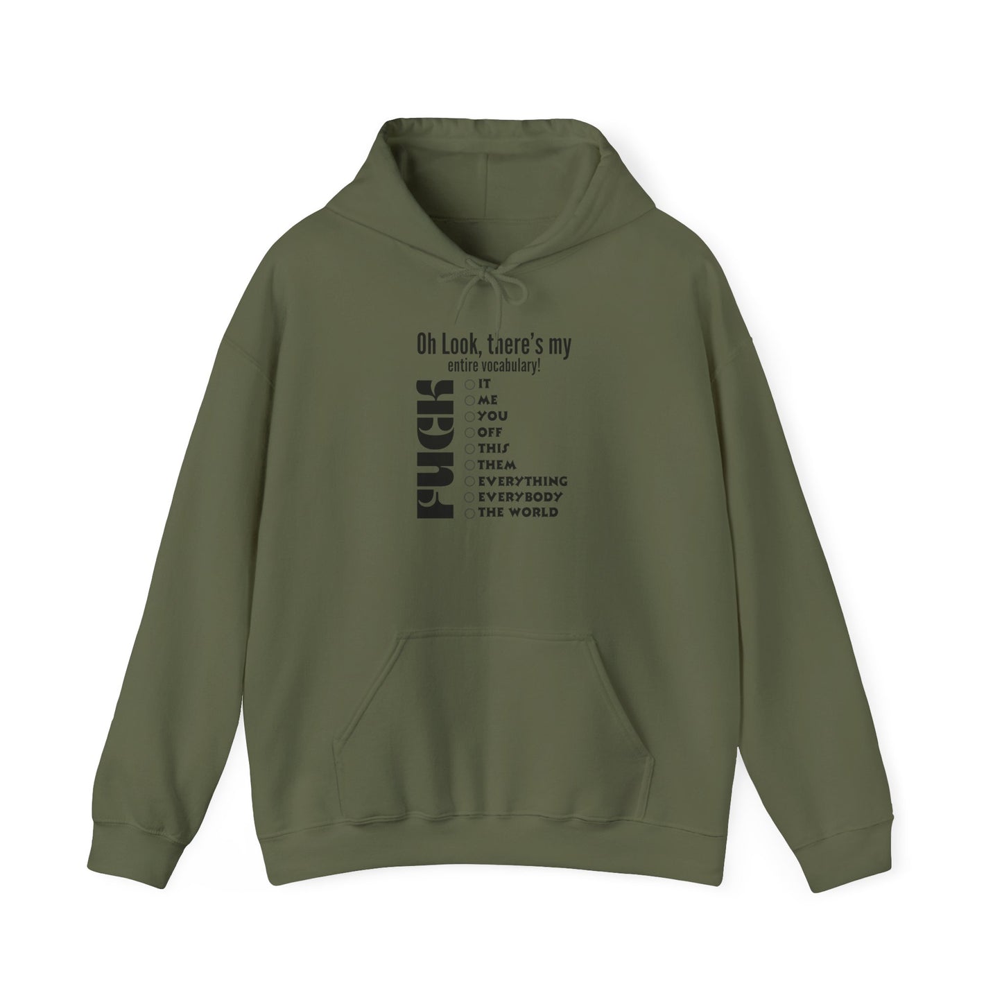 Vocabulary Unisex Heavy Blend™ Hooded Sweatshirt