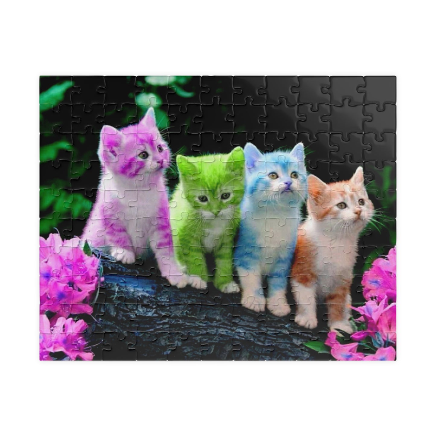 Colorful Kittens Puzzle (110, 252, 520-piece)