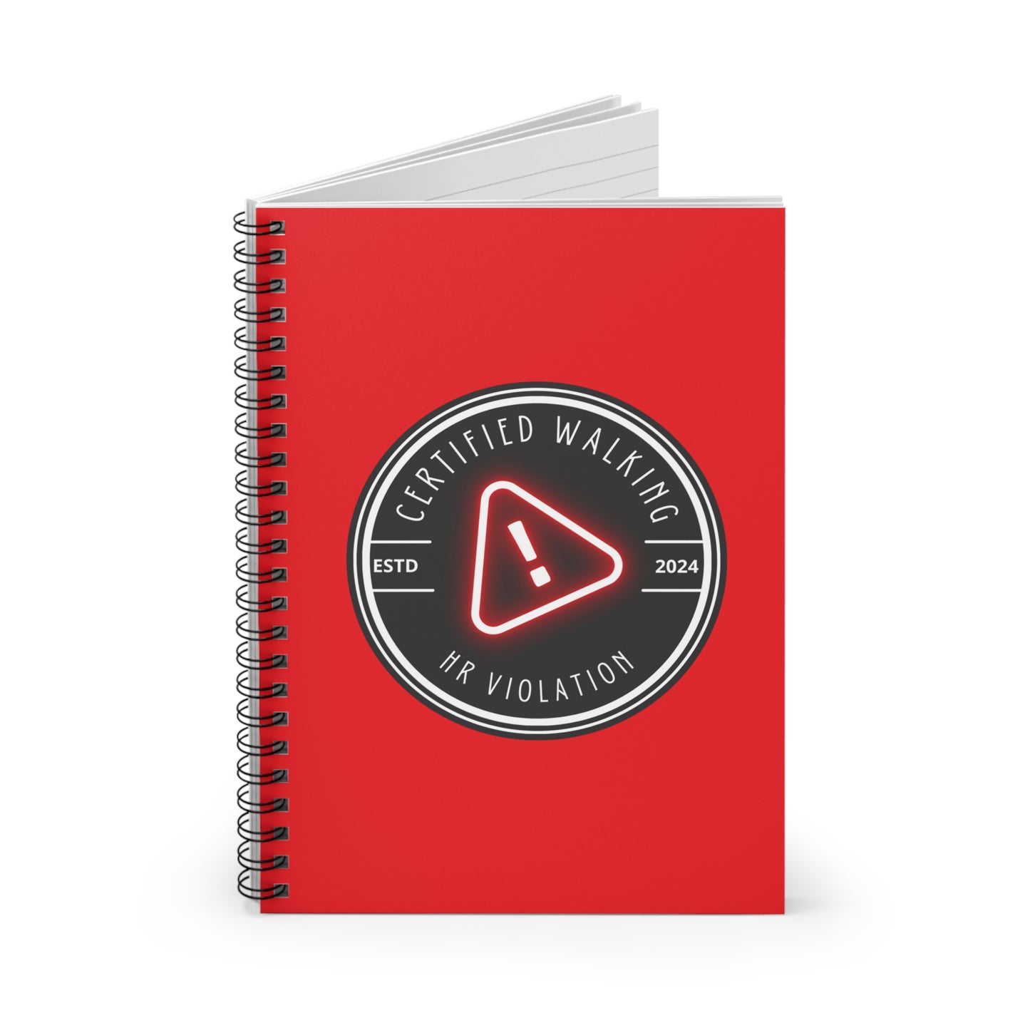 Certifed Spiral Notebook - Ruled Line