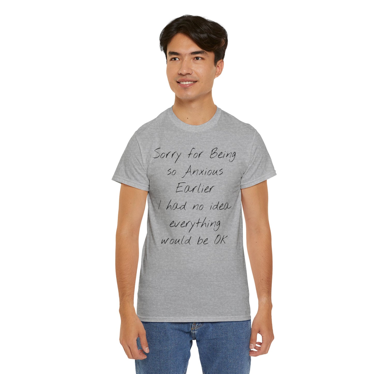 Anxious Unisex Heavy Cotton Tee