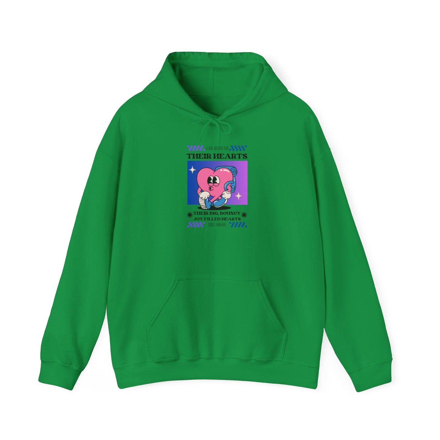 Love Hearts Unisex Heavy Blend™ Hooded Sweatshirt