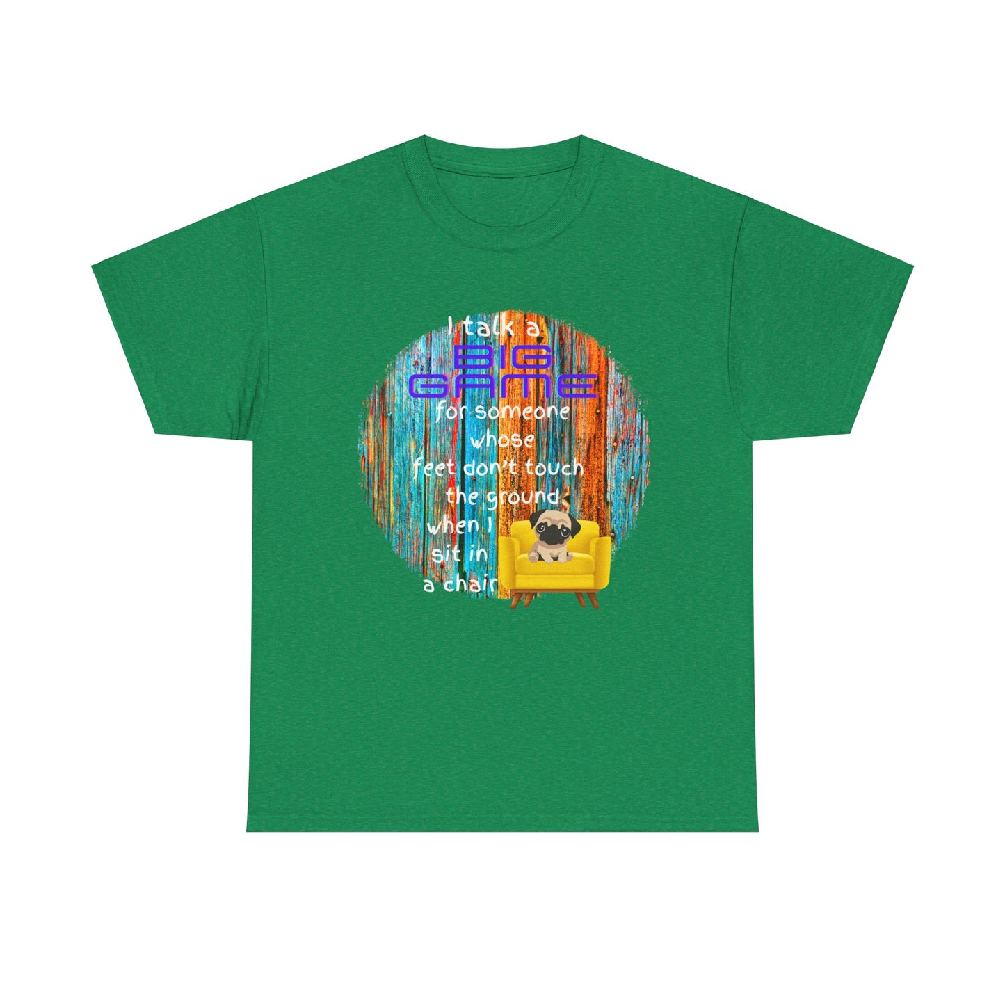 I Talk a Big Game Unisex Heavy Cotton Tee