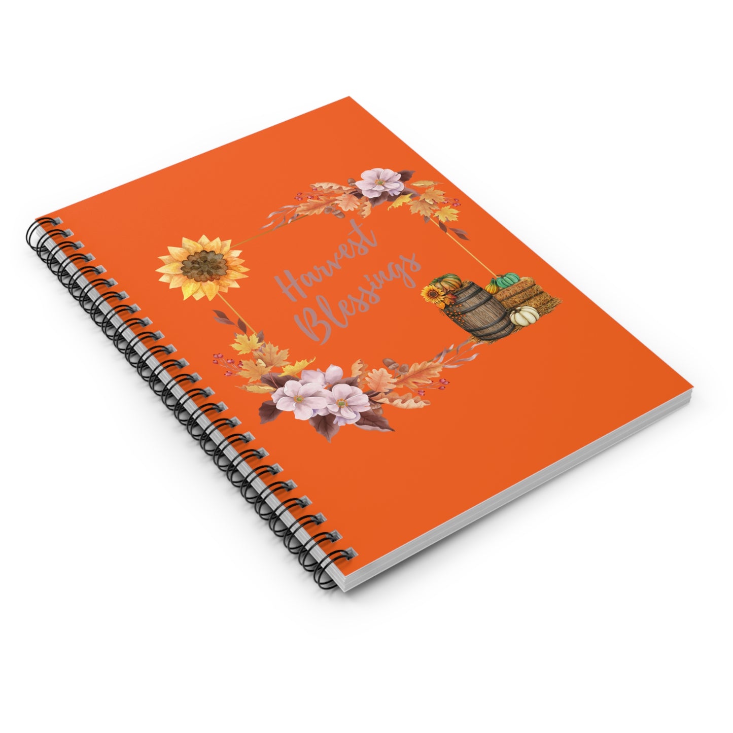 Harvest Spiral Notebook - Ruled Line