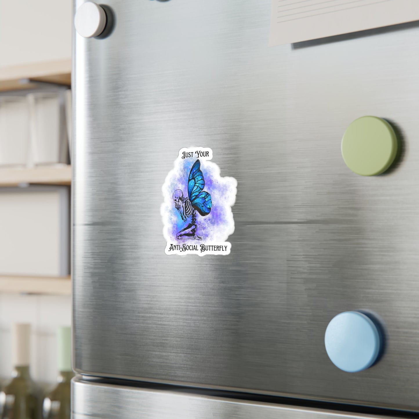 Anti-Social Kiss-Cut Vinyl Decals