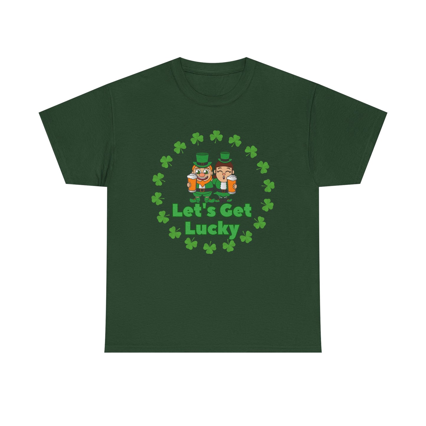 Lets get Lucky Unisex Heavy Cotton Tee