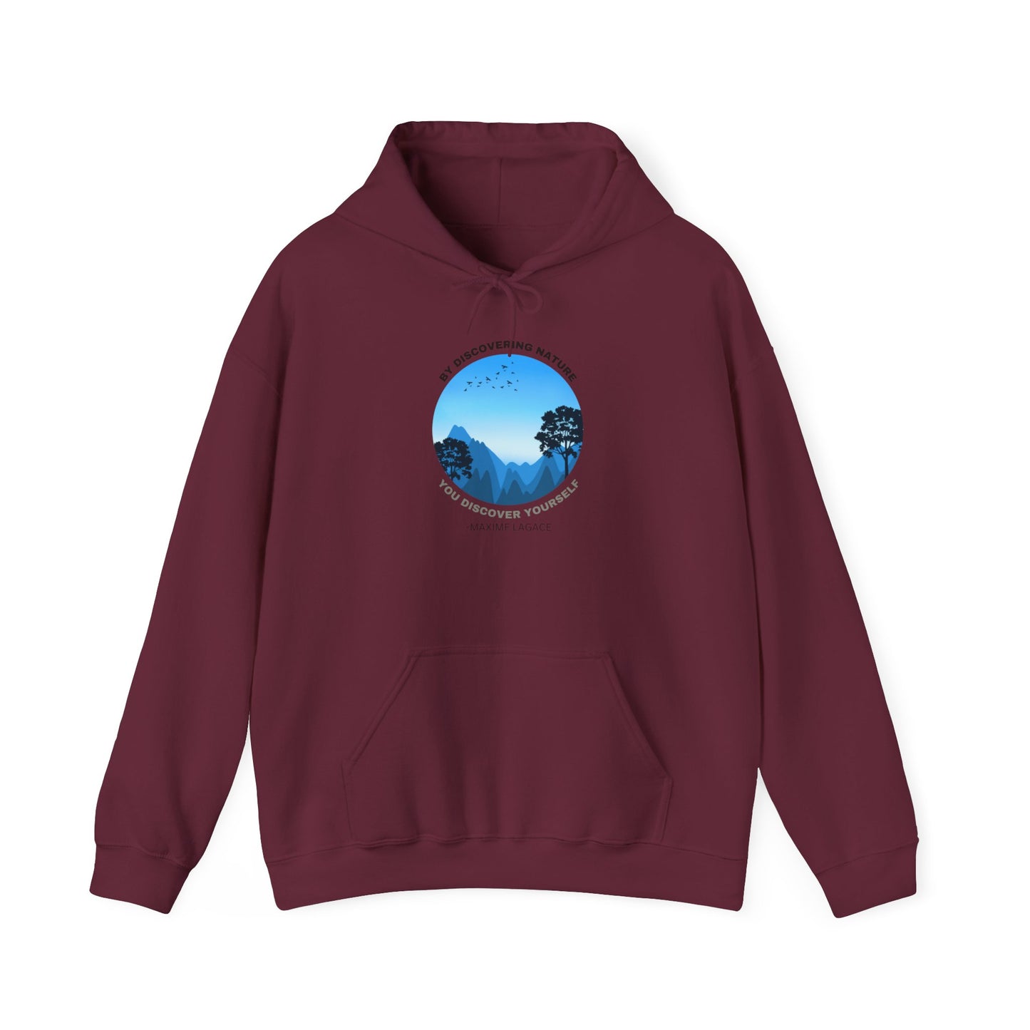 Nature quote Unisex Heavy Blend™ Hooded Sweatshirt