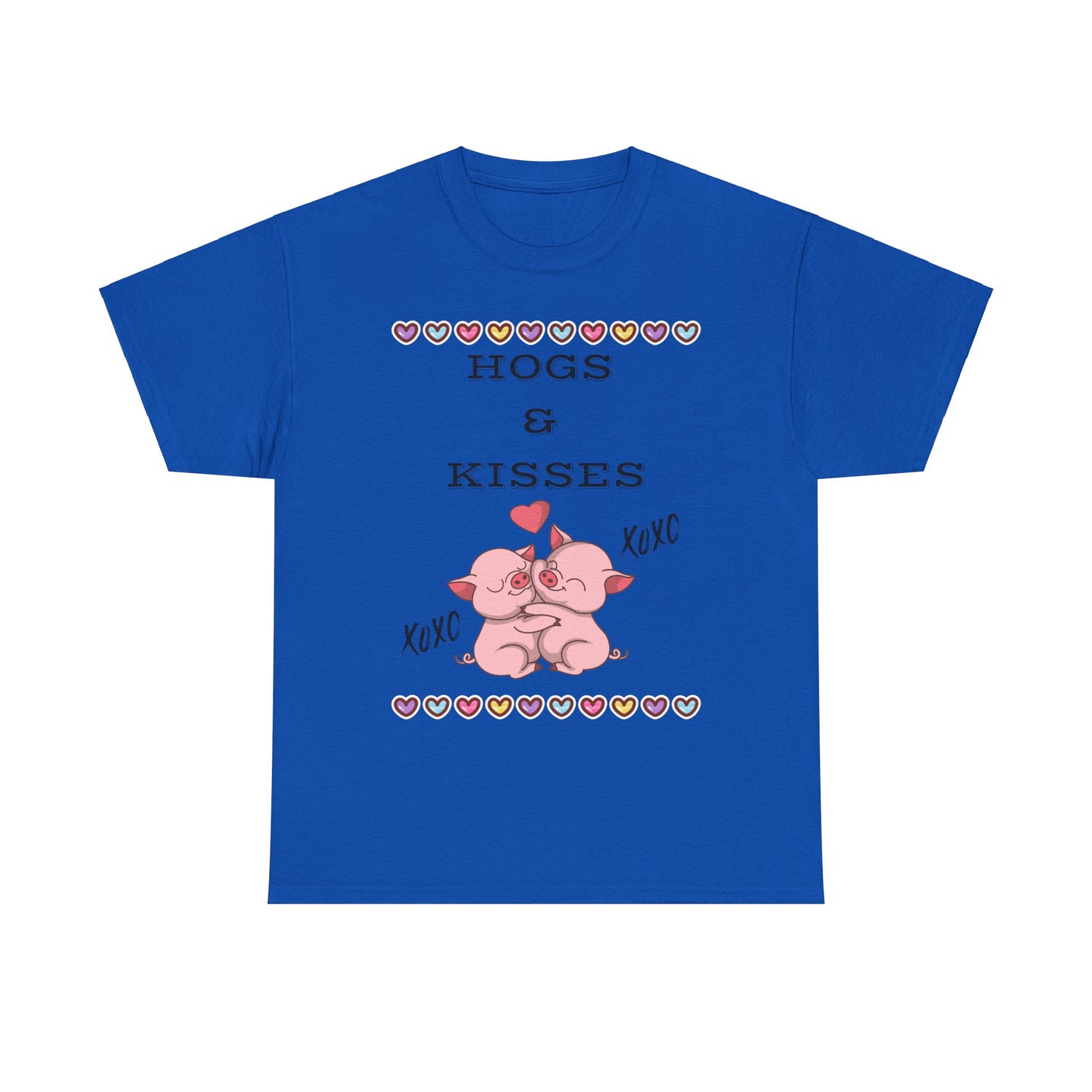 Hogs & Kisses Unisex Heavy Cotton Tee
