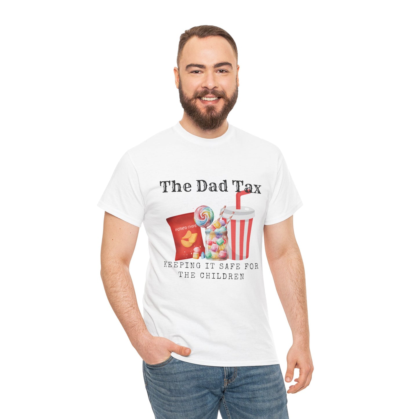 Dad Tax Unisex Heavy Cotton Tee