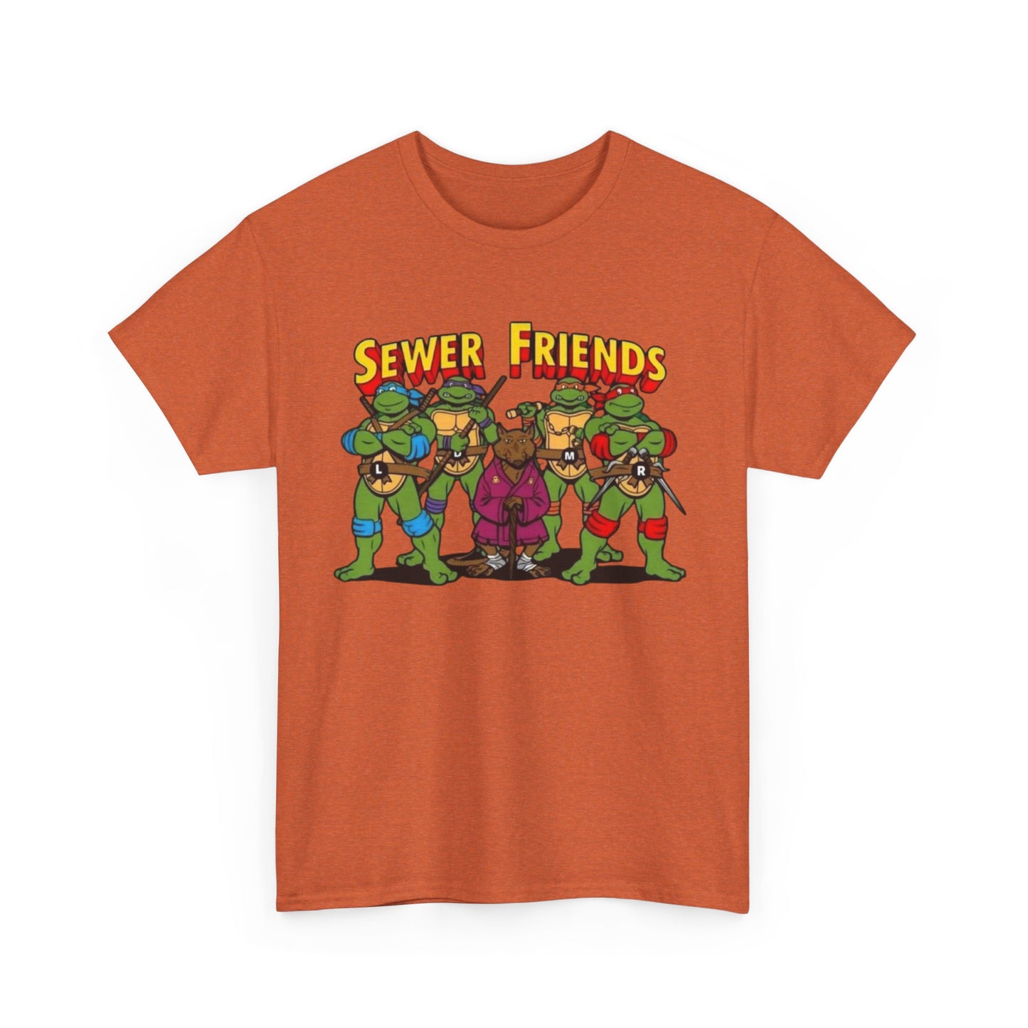 Sewer Friends Unisex Heavy Cotton Tee