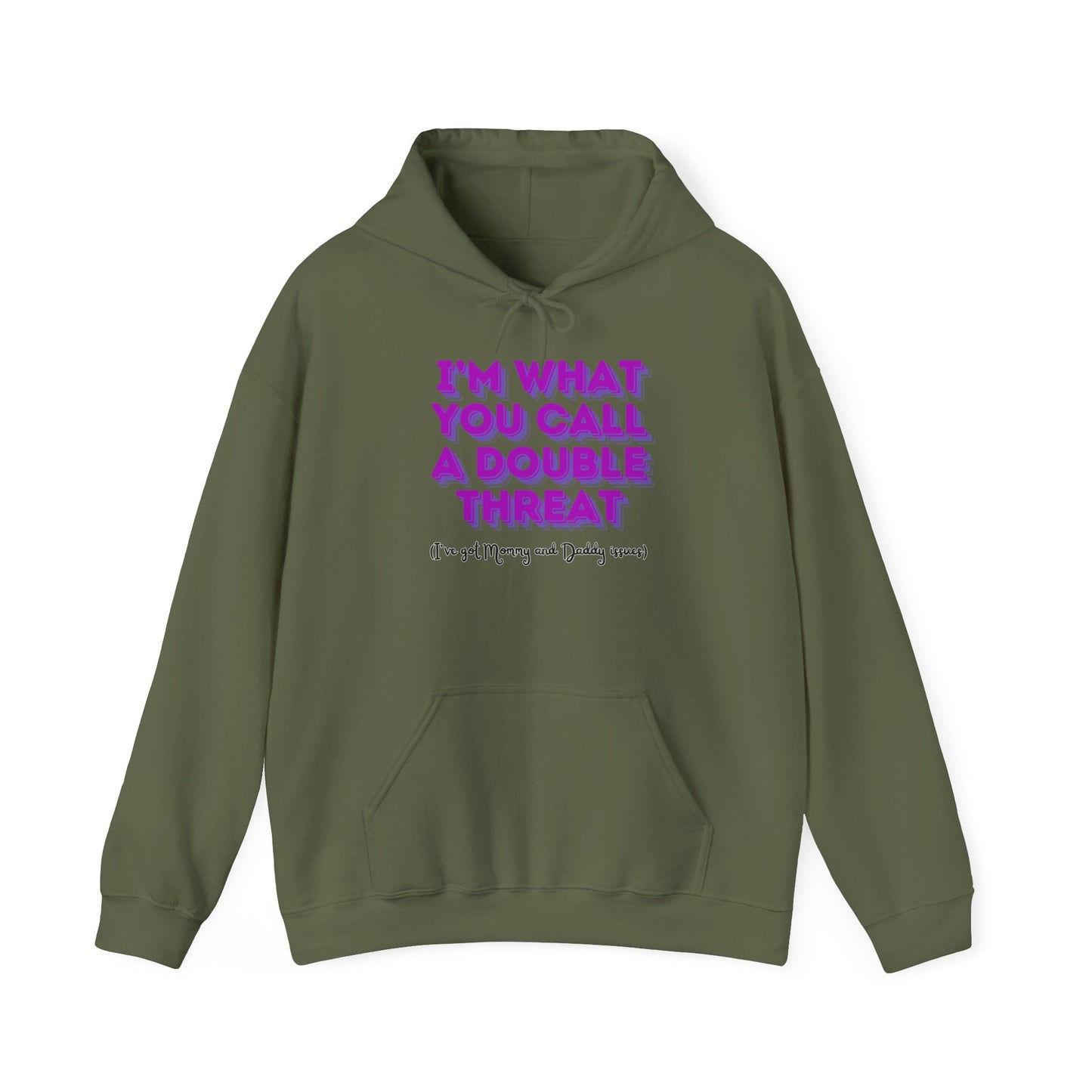 Double Threat Unisex Heavy Blend™ Hooded Sweatshirt
