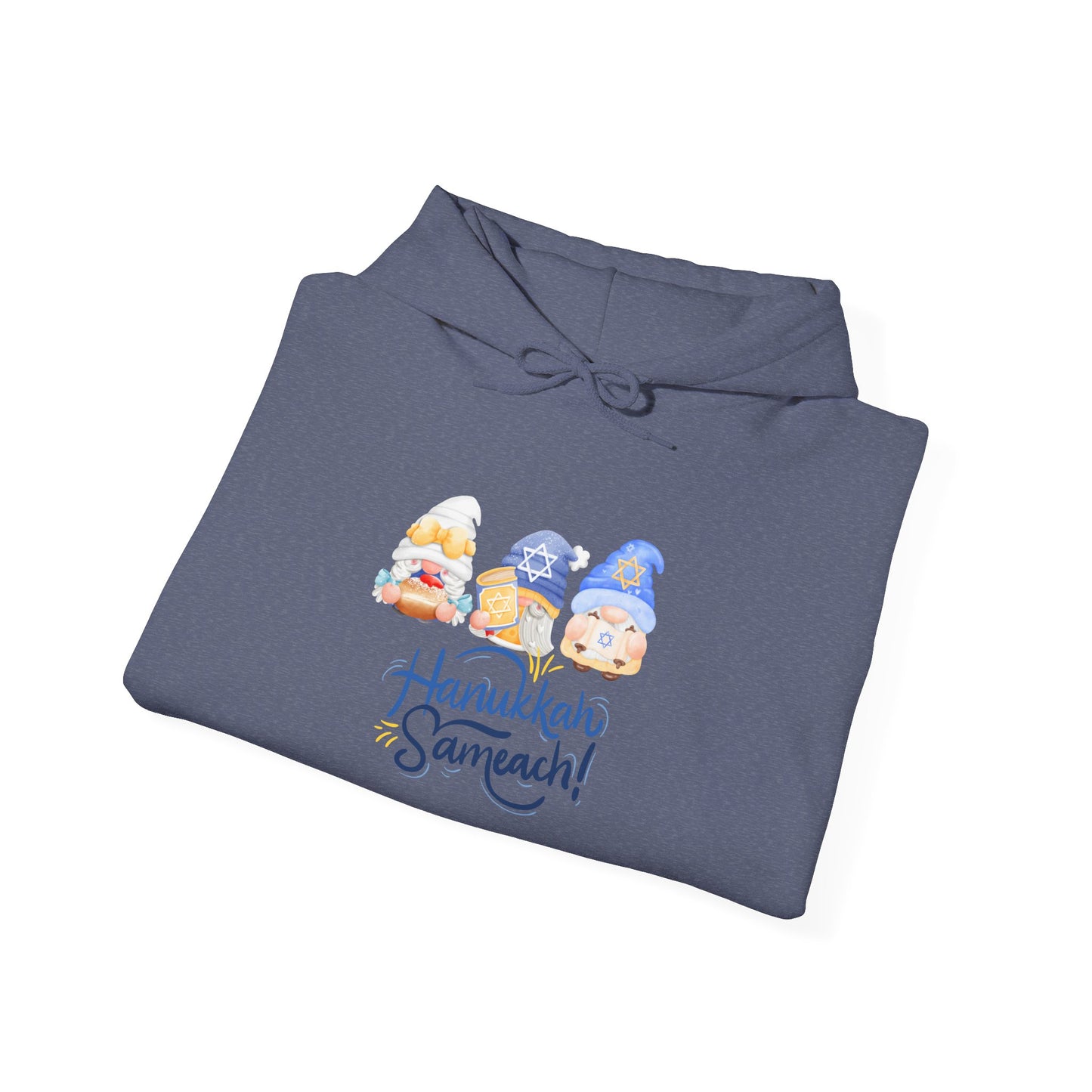Hanukkah Gnomes Unisex Heavy Blend™ Hooded Sweatshirt