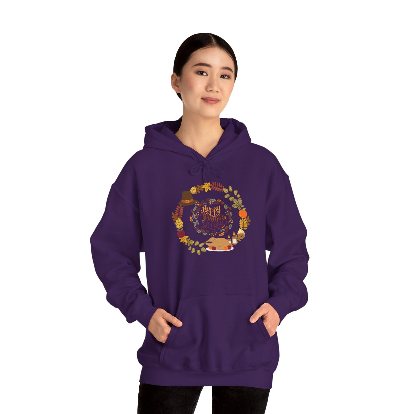 Thanksgiving Unisex Heavy Blend™ Hooded Sweatshirt