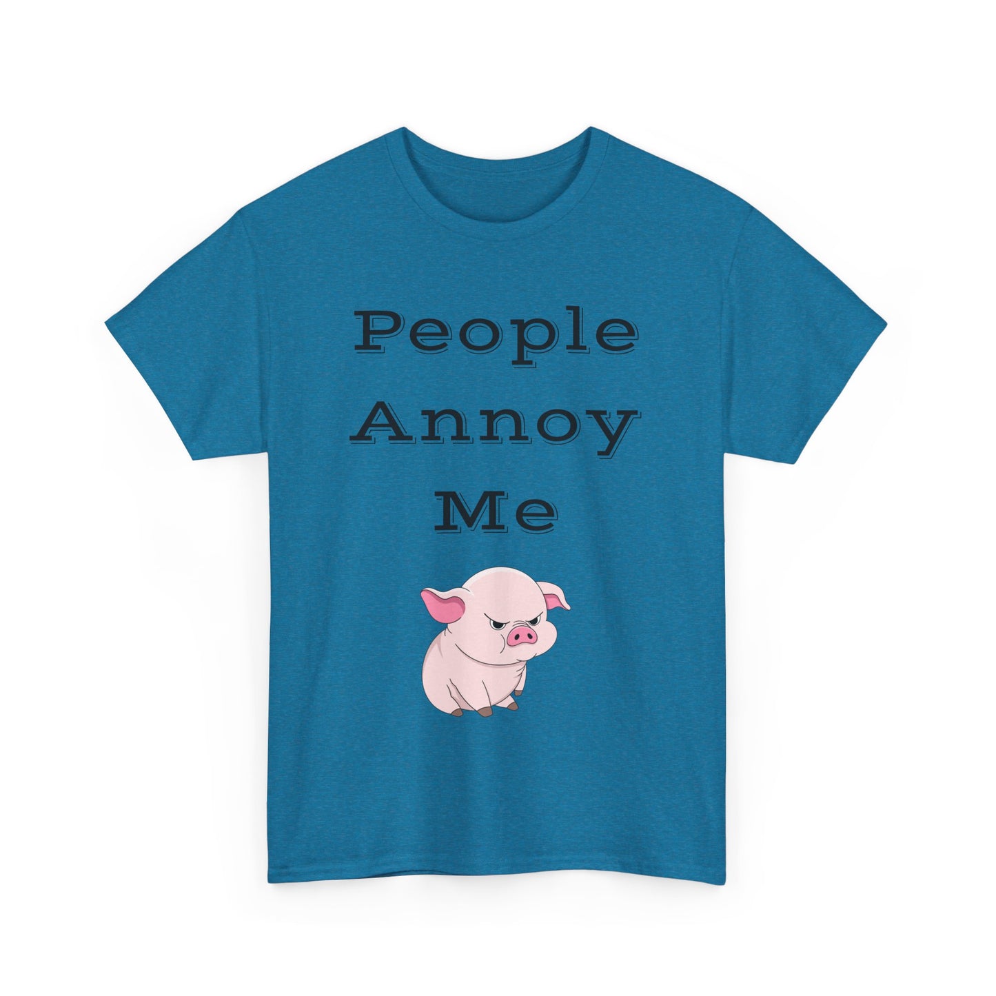 People Annoy Me Unisex Heavy Cotton Tee