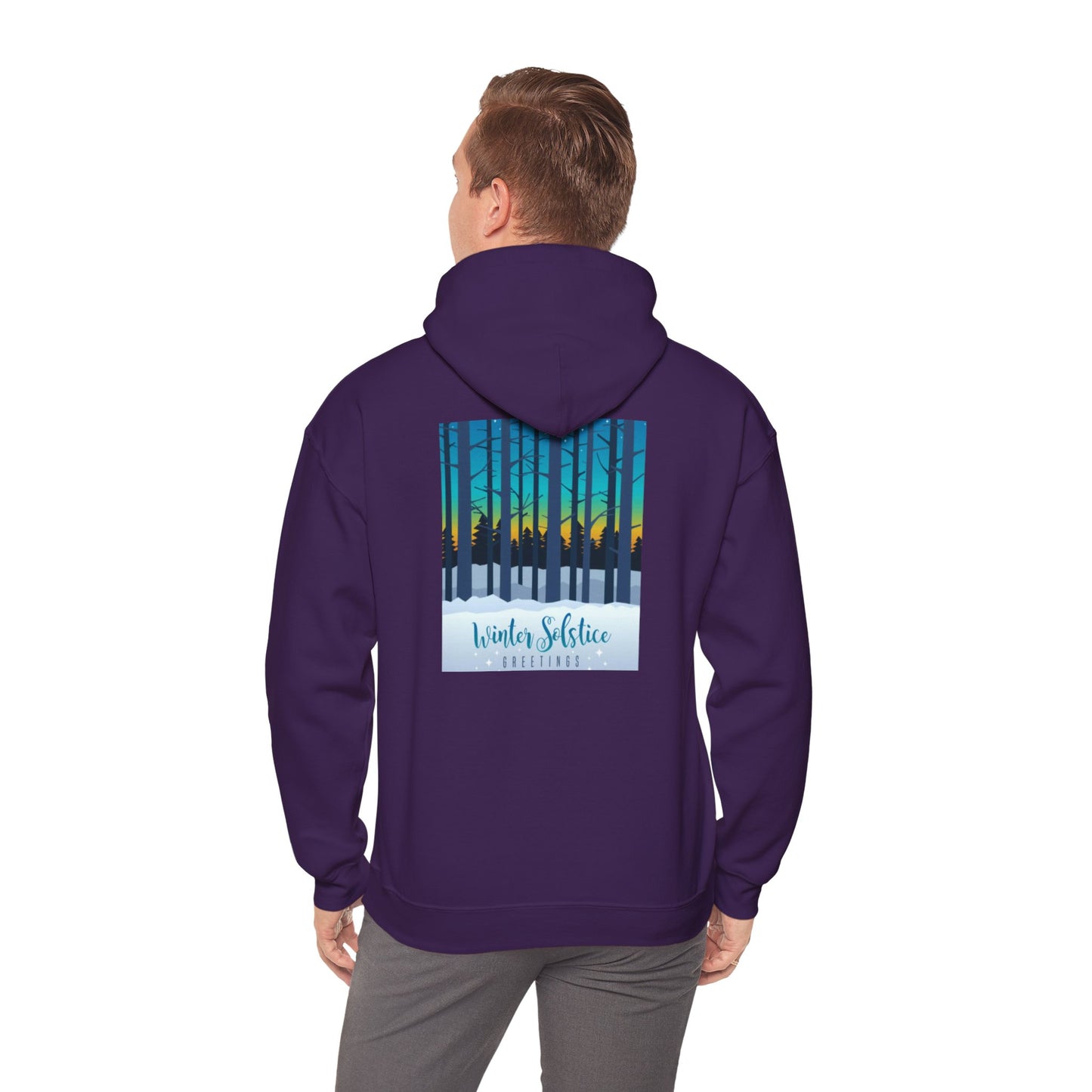 Winter Solstice Unisex Heavy Blend™ Hooded Sweatshirt