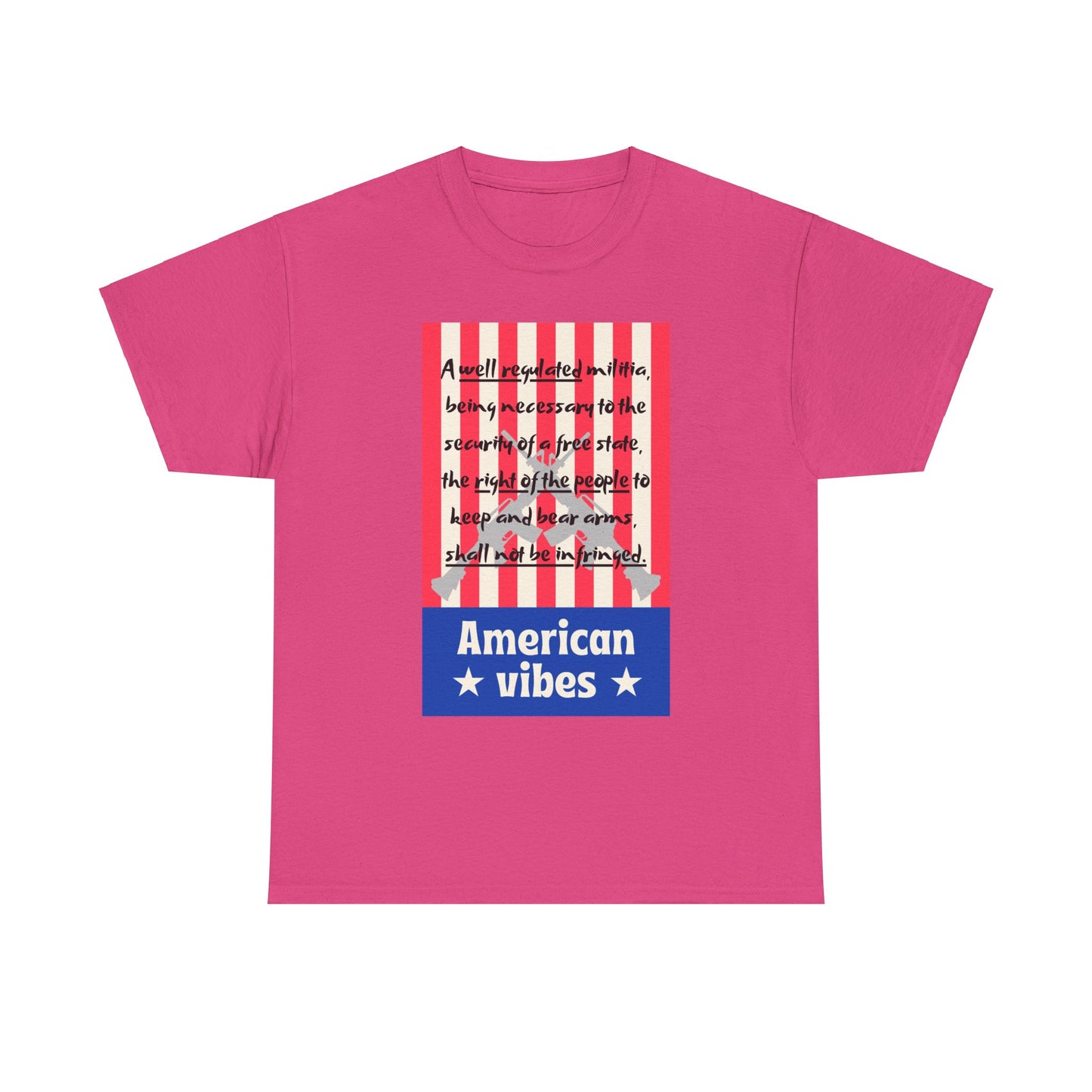 American Vibes Unisex Heavy Cotton Tee