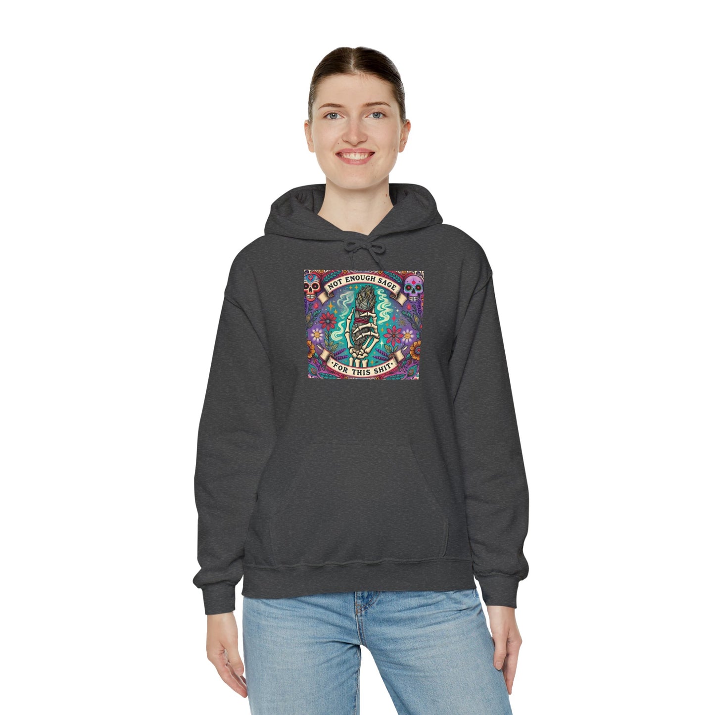 Not enough Sage Unisex Heavy Blend™ Hooded Sweatshirt