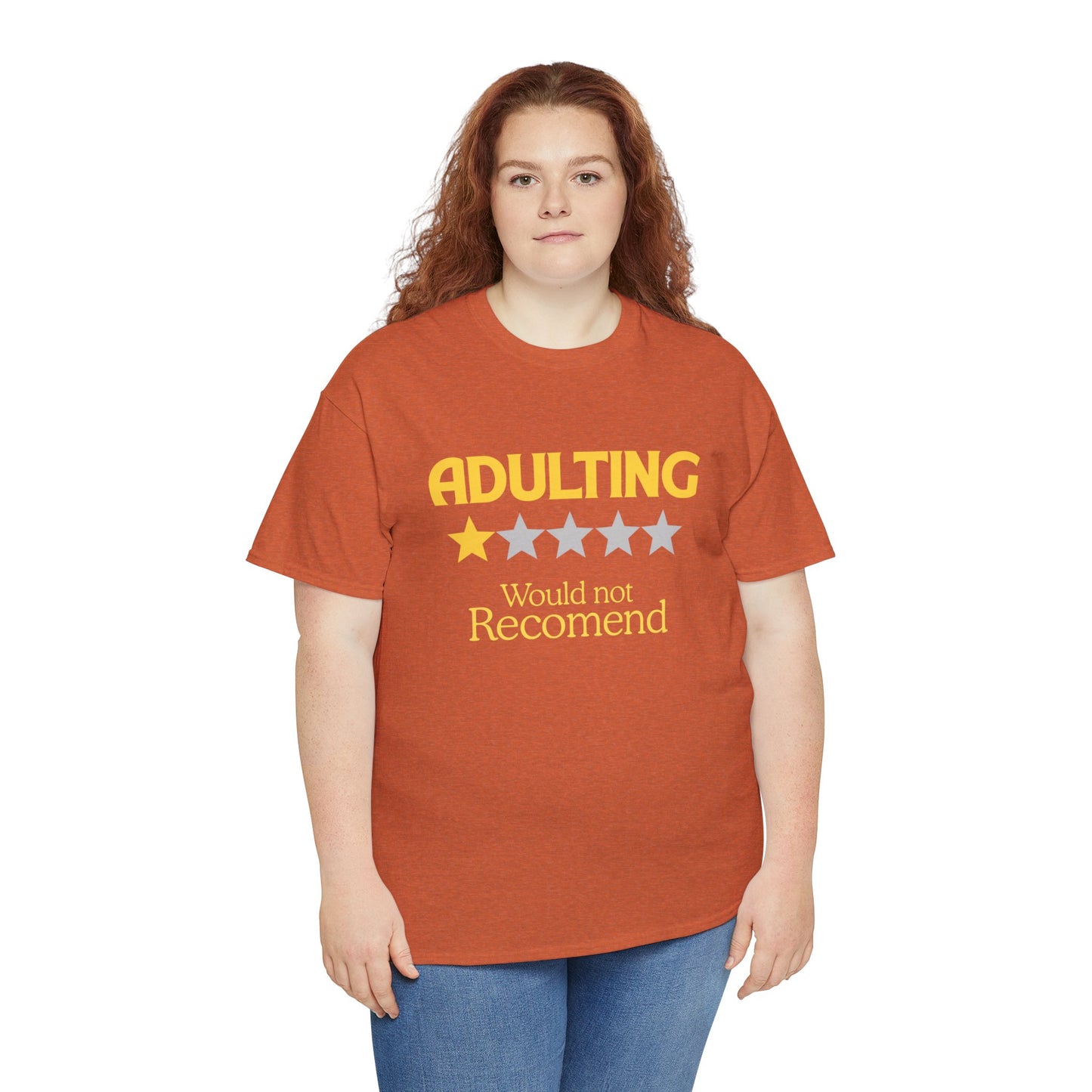 Adulting Unisex Heavy Cotton Tee