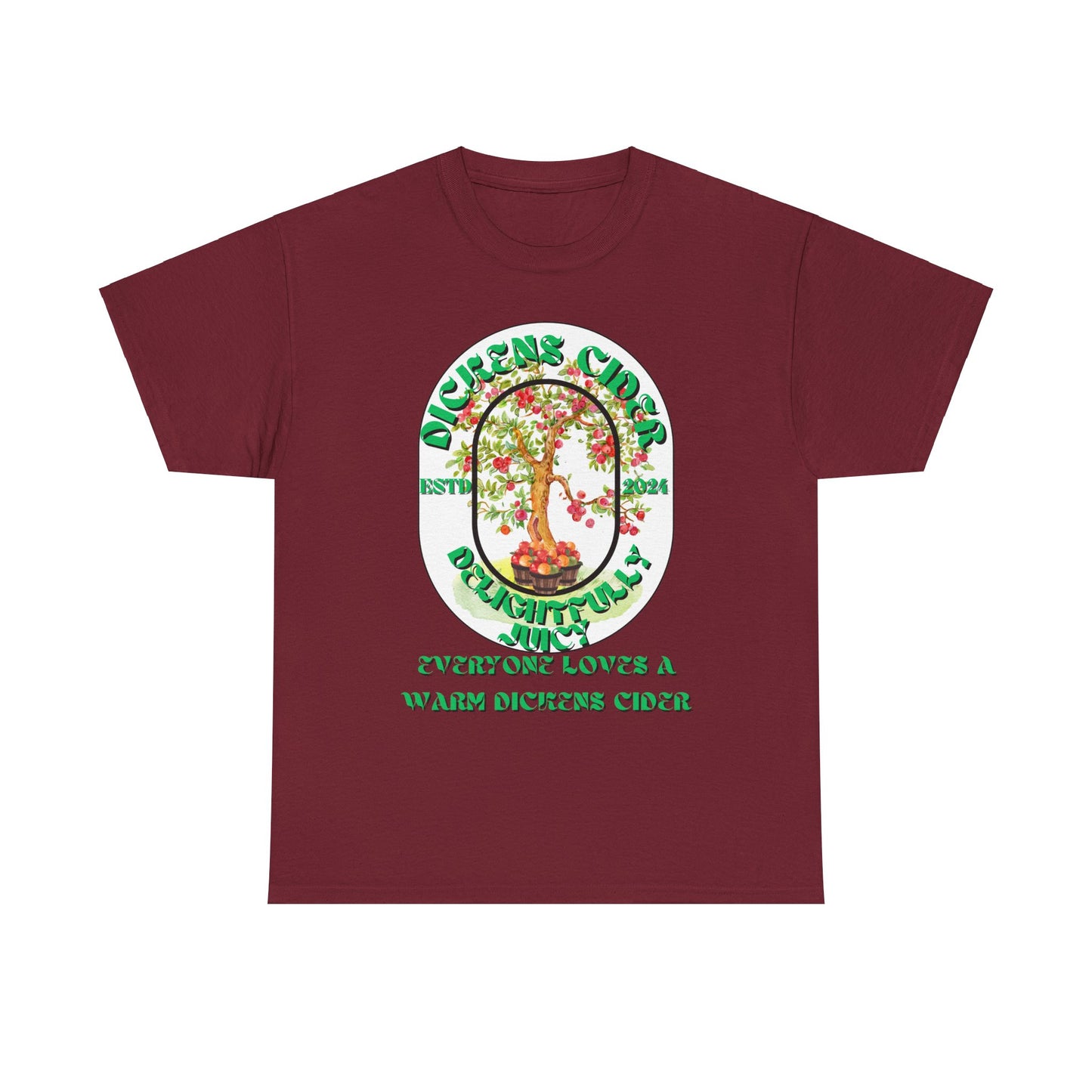 Dickens Cider Unisex Heavy Cotton Tee