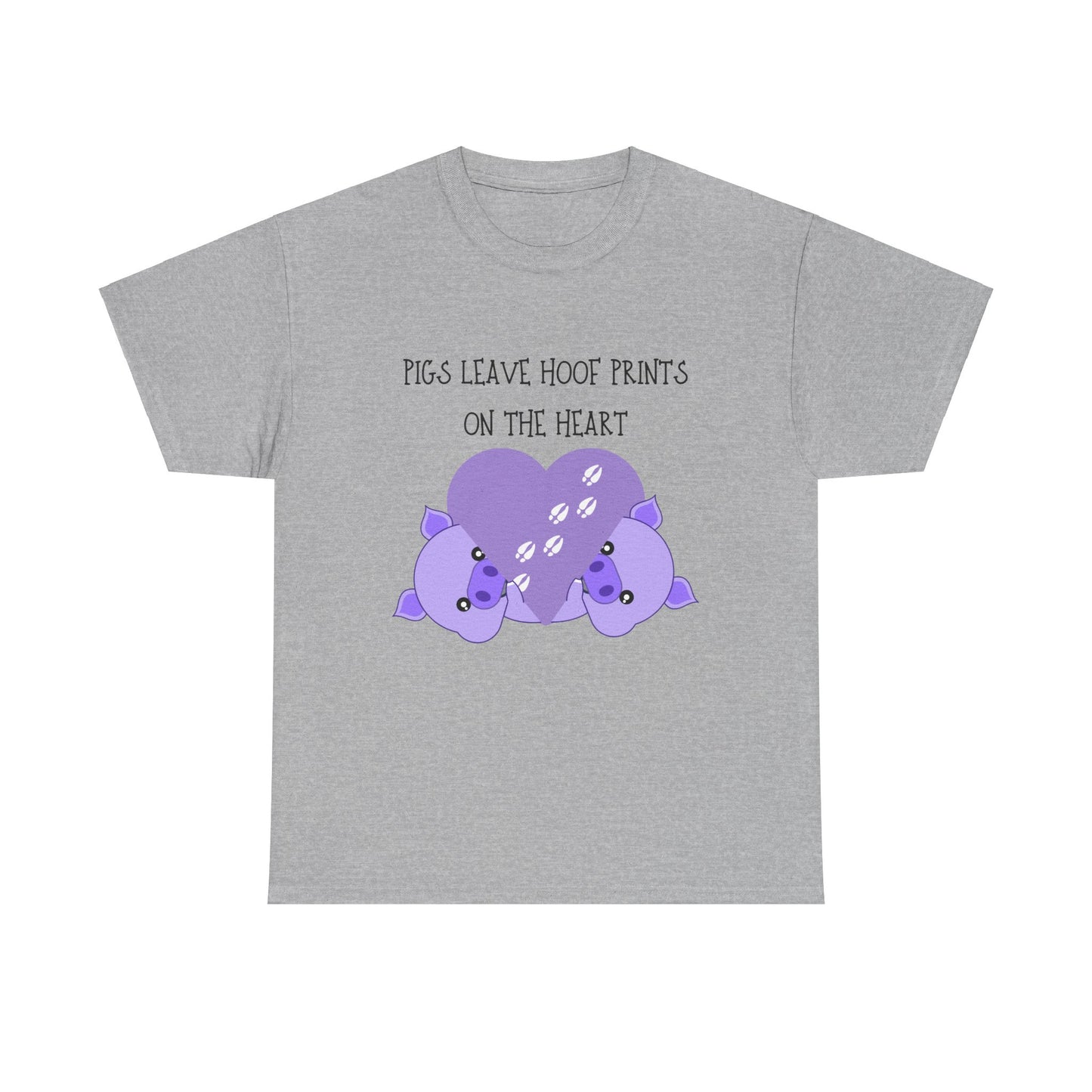 Pigs leave Unisex Heavy Cotton Tee