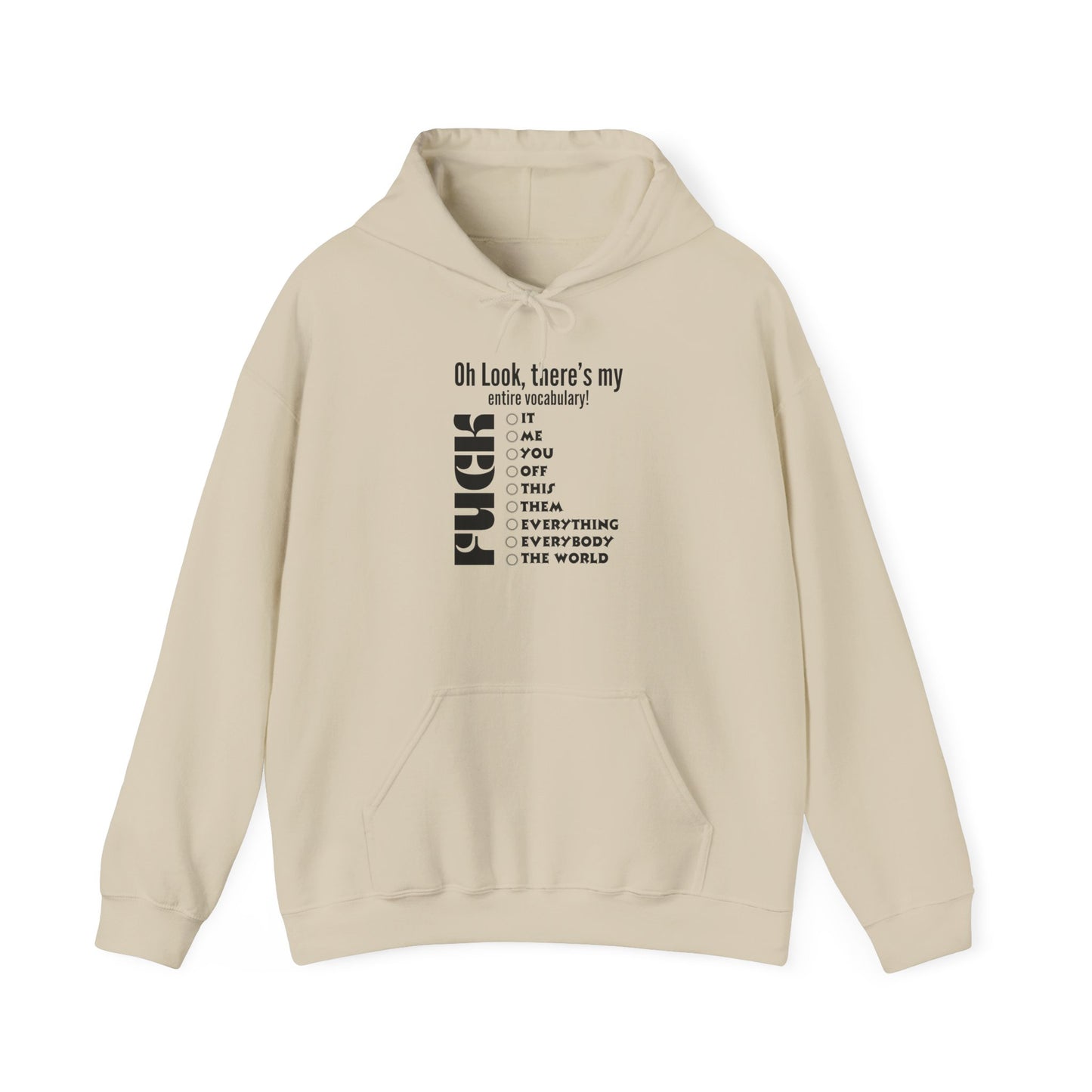 Vocabulary Unisex Heavy Blend™ Hooded Sweatshirt