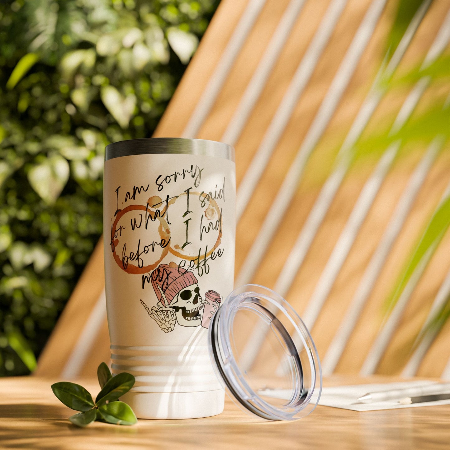 Coffee Ringneck Tumbler, 20oz