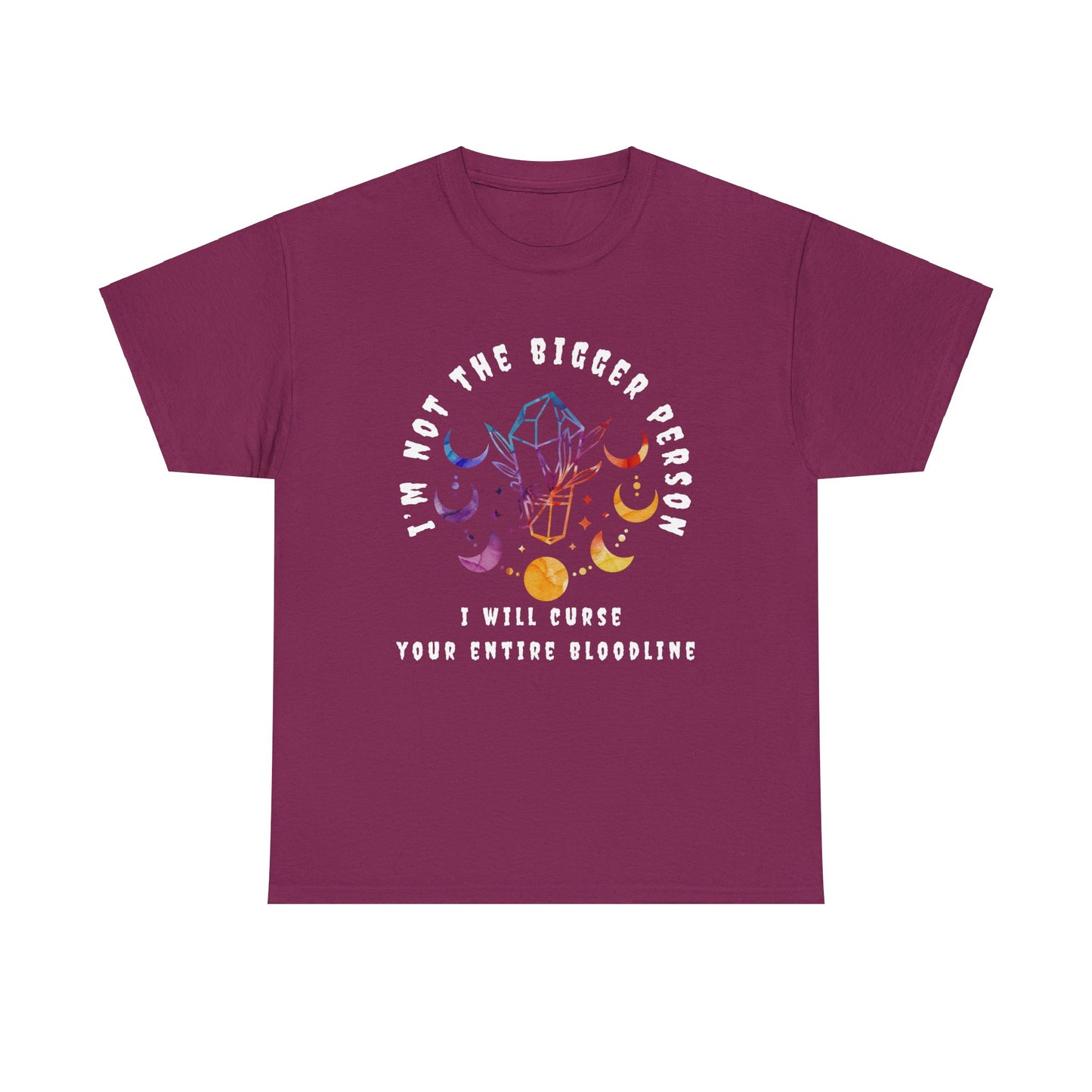 Not the Bigger Person Unisex Heavy Cotton Tee