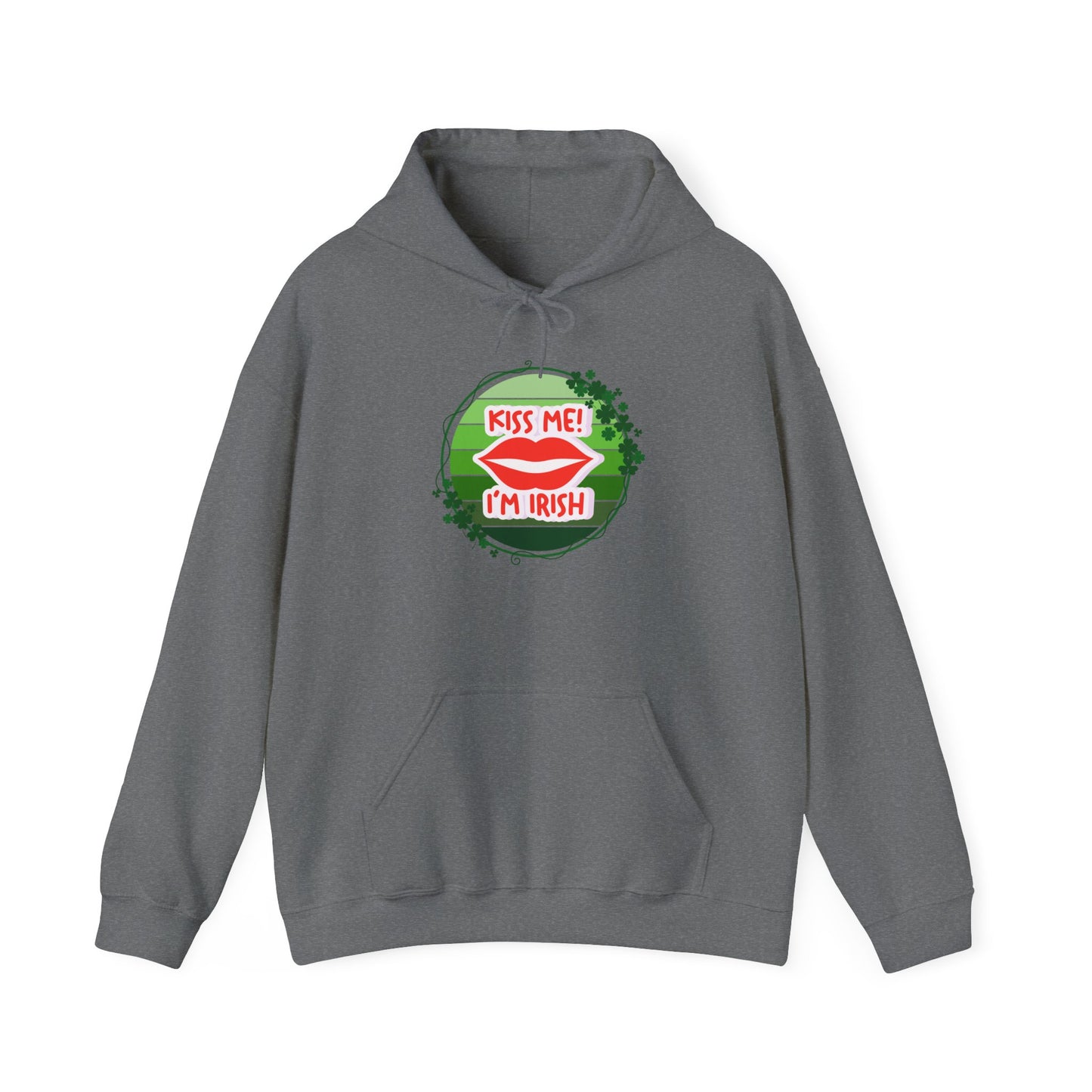 Kiss me I'm Irish Unisex Heavy Blend™ Hooded Sweatshirt