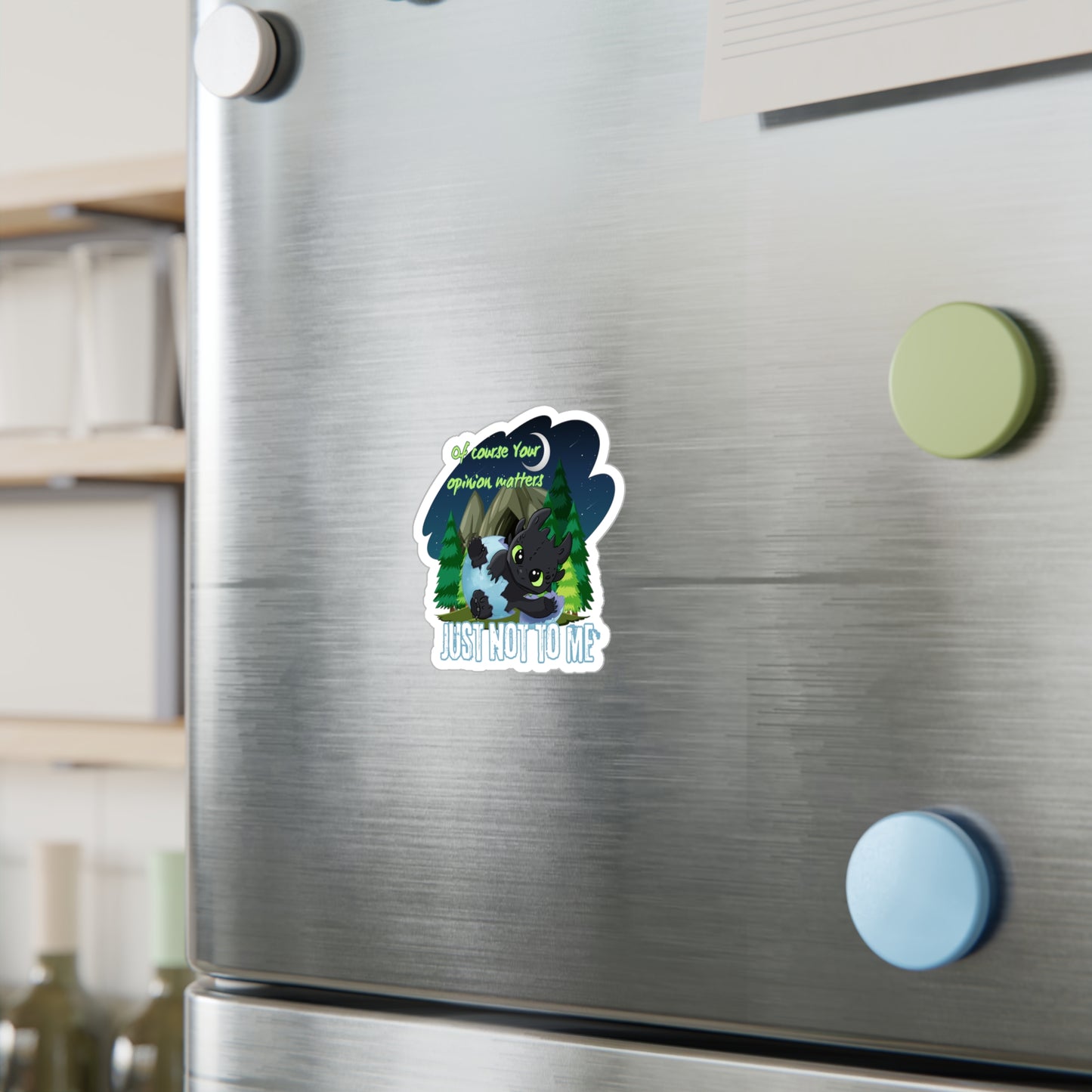 Your Opinion Kiss-Cut Vinyl Decals