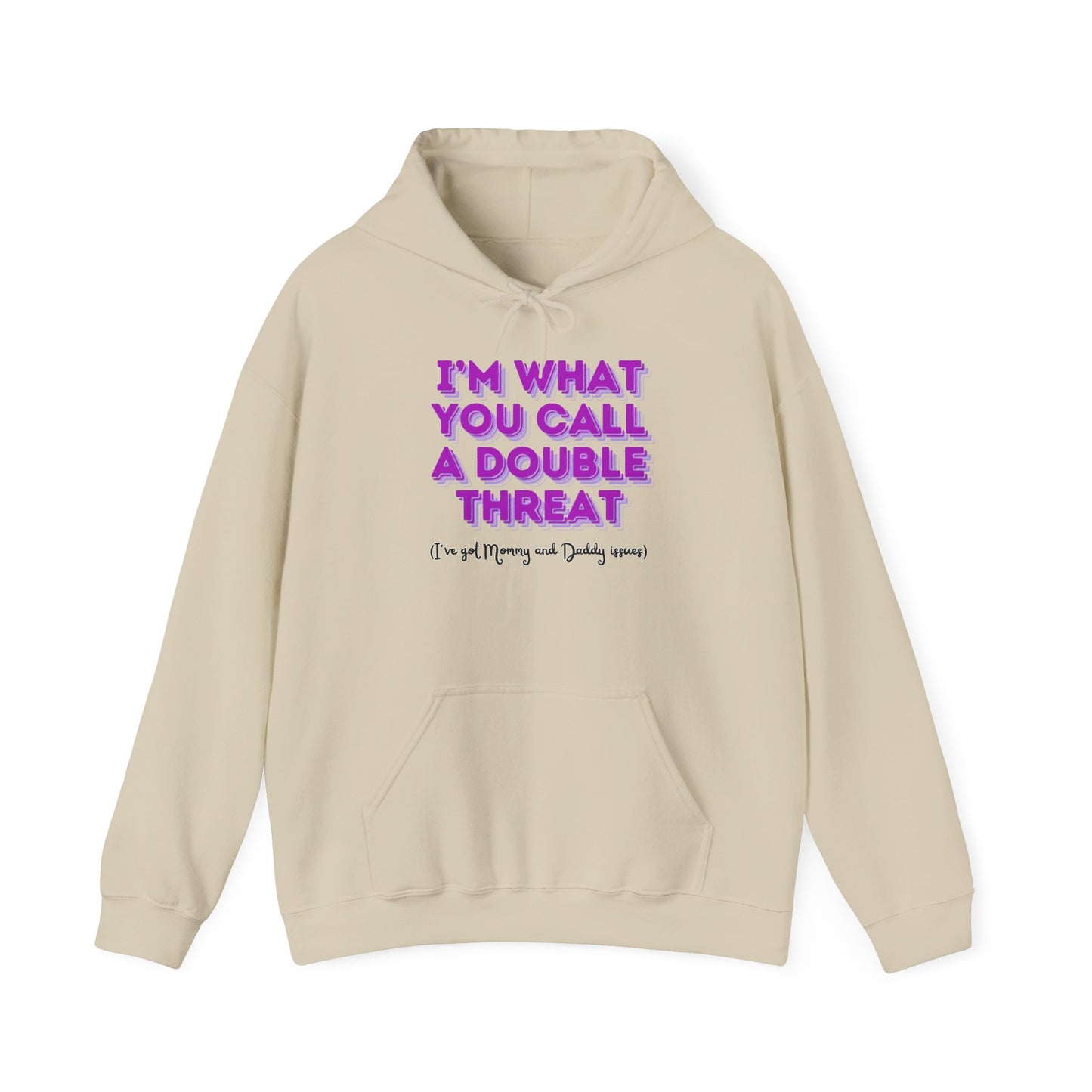 Double Threat Unisex Heavy Blend™ Hooded Sweatshirt
