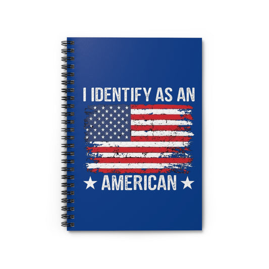 I Identify Spiral Notebook - Ruled Line