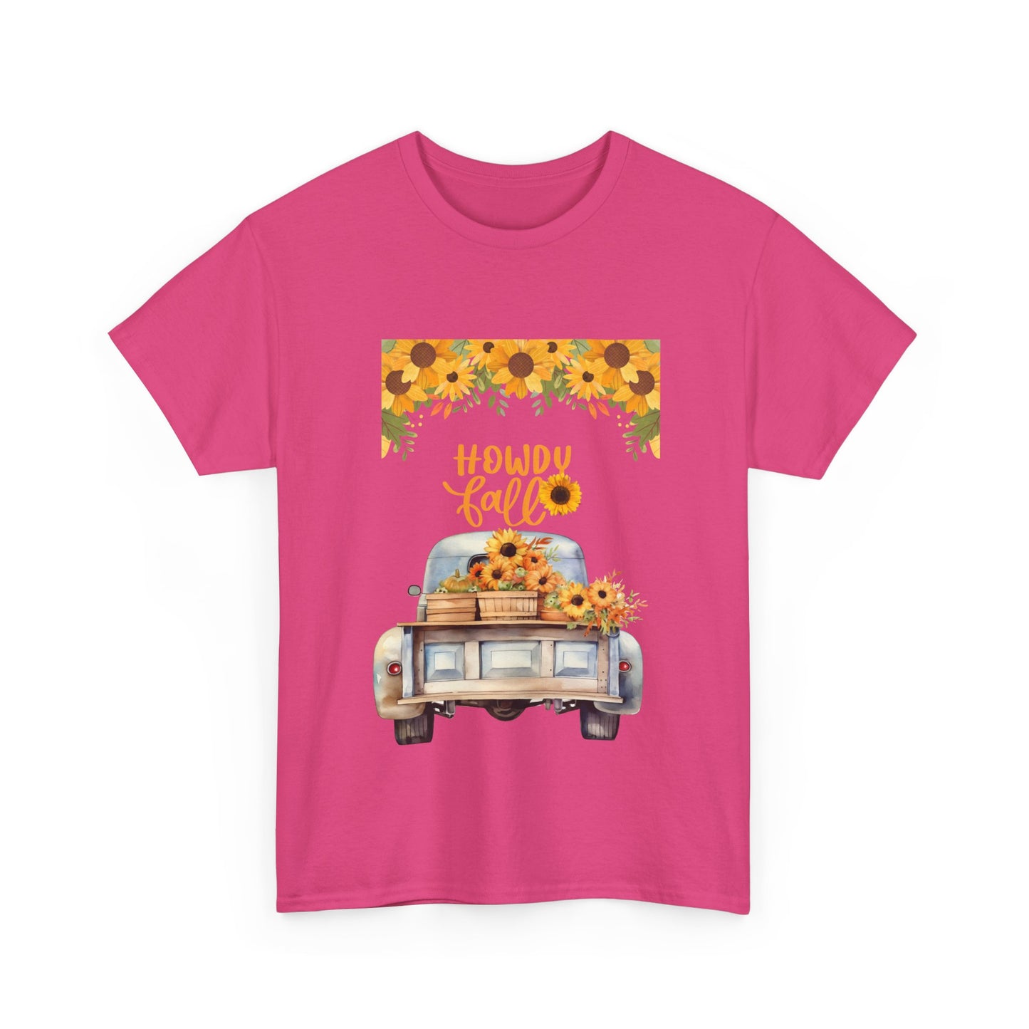 Howdy Fall Heavy Cotton Tee