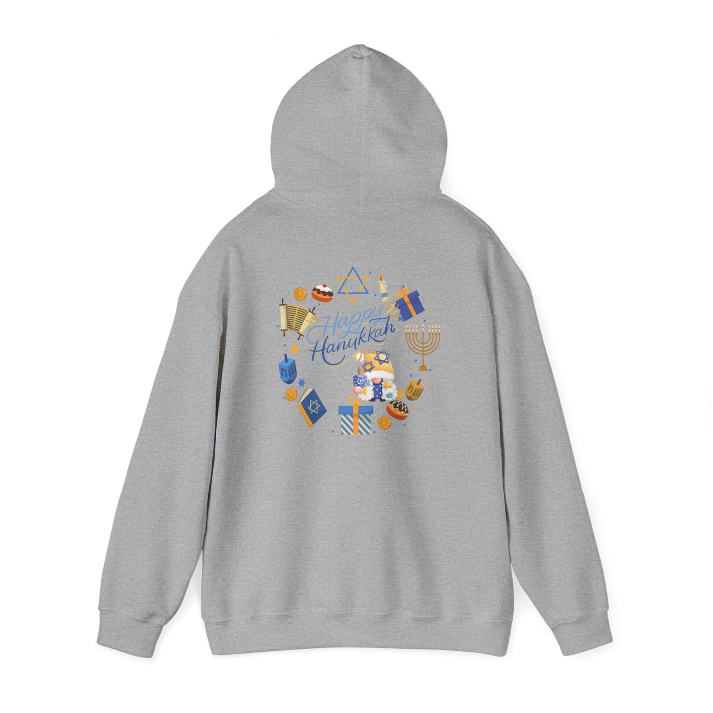 Happy Hanukkah Unisex Heavy Blend™ Hooded Sweatshirt