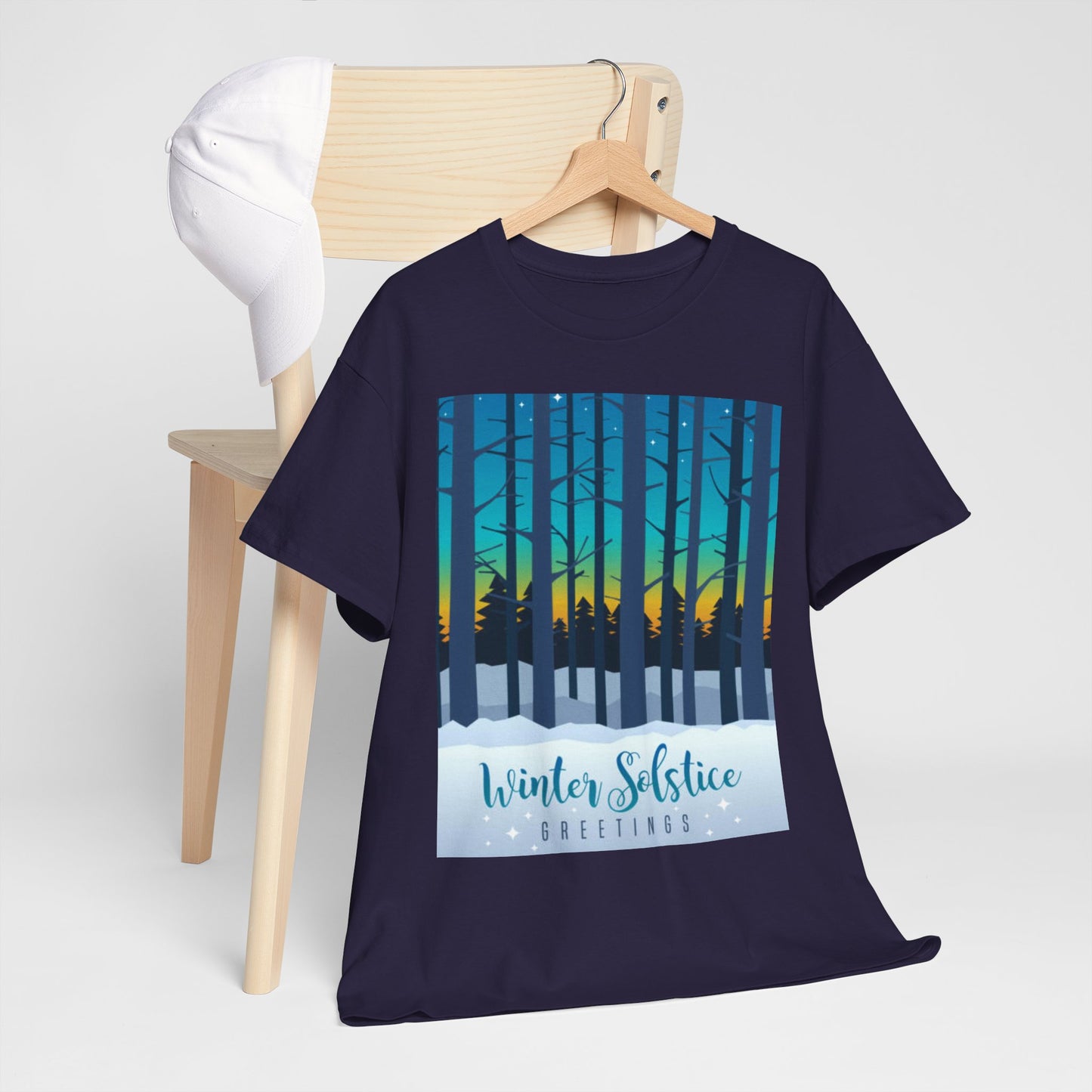 Winter Solstice Unisex Heavy Cotton Tee