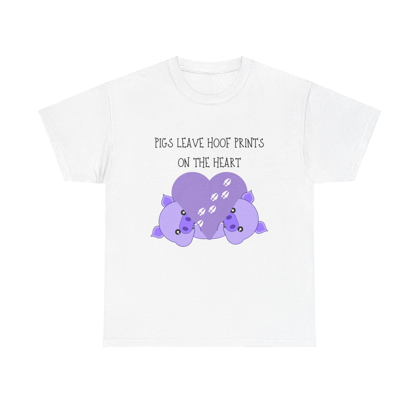 Pigs leave Unisex Heavy Cotton Tee