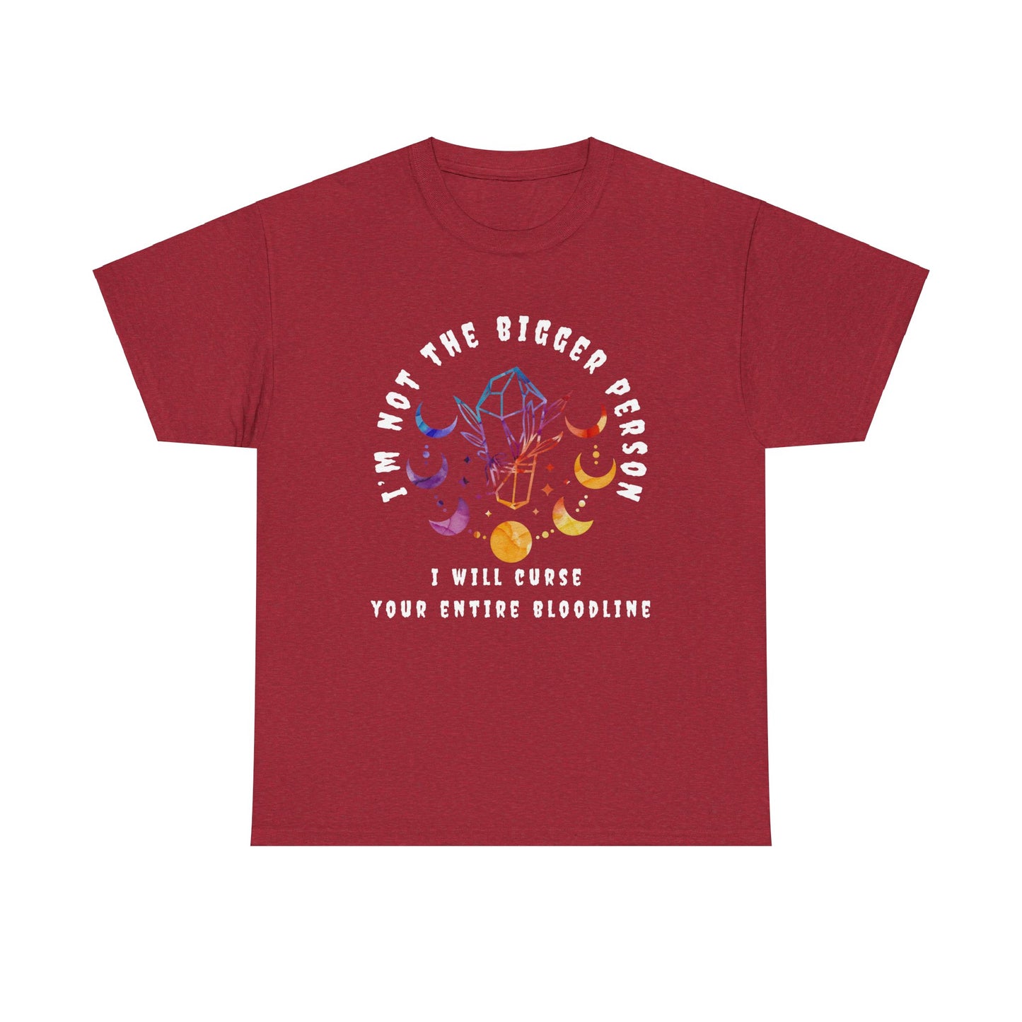 Not the Bigger Person Unisex Heavy Cotton Tee