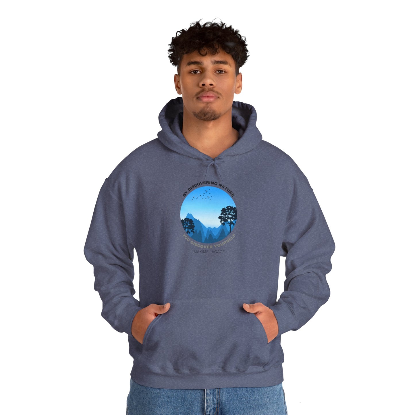 Nature quote Unisex Heavy Blend™ Hooded Sweatshirt