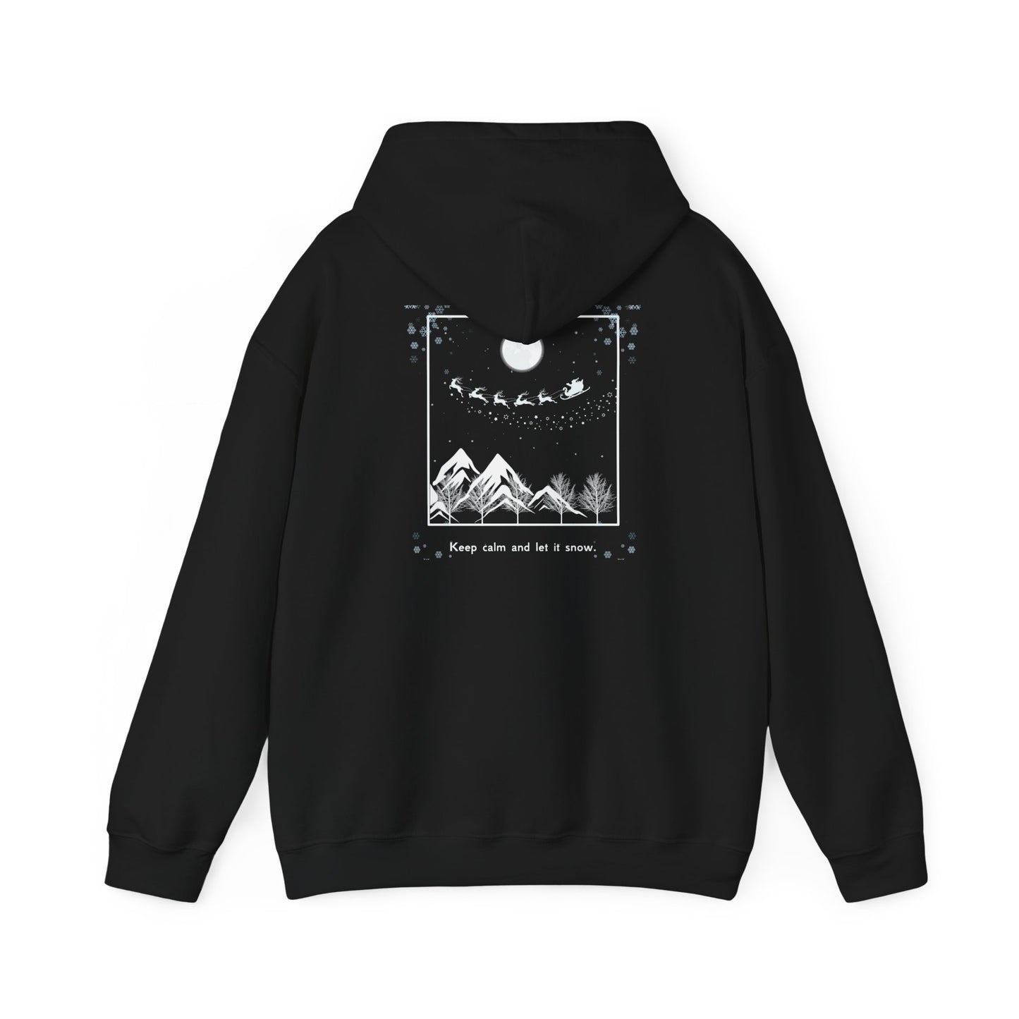 Let it Snow Unisex Heavy Blend™ Hooded Sweatshirt