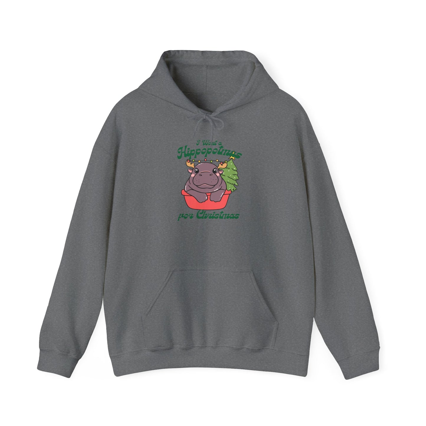 Hippo Unisex Heavy Blend™ Hooded Sweatshirt