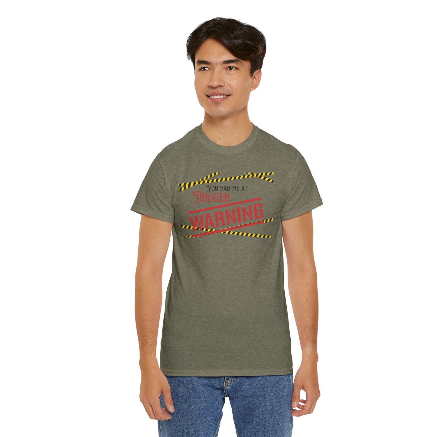 Trigger Warning Unisex Heavy Cotton Tee