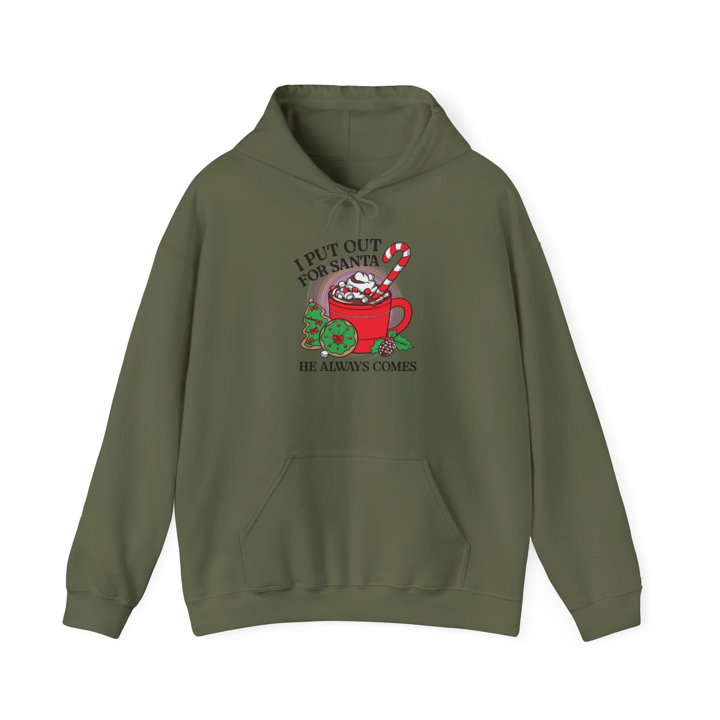 Put out for Santa Unisex Heavy Blend™ Hooded Sweatshirt