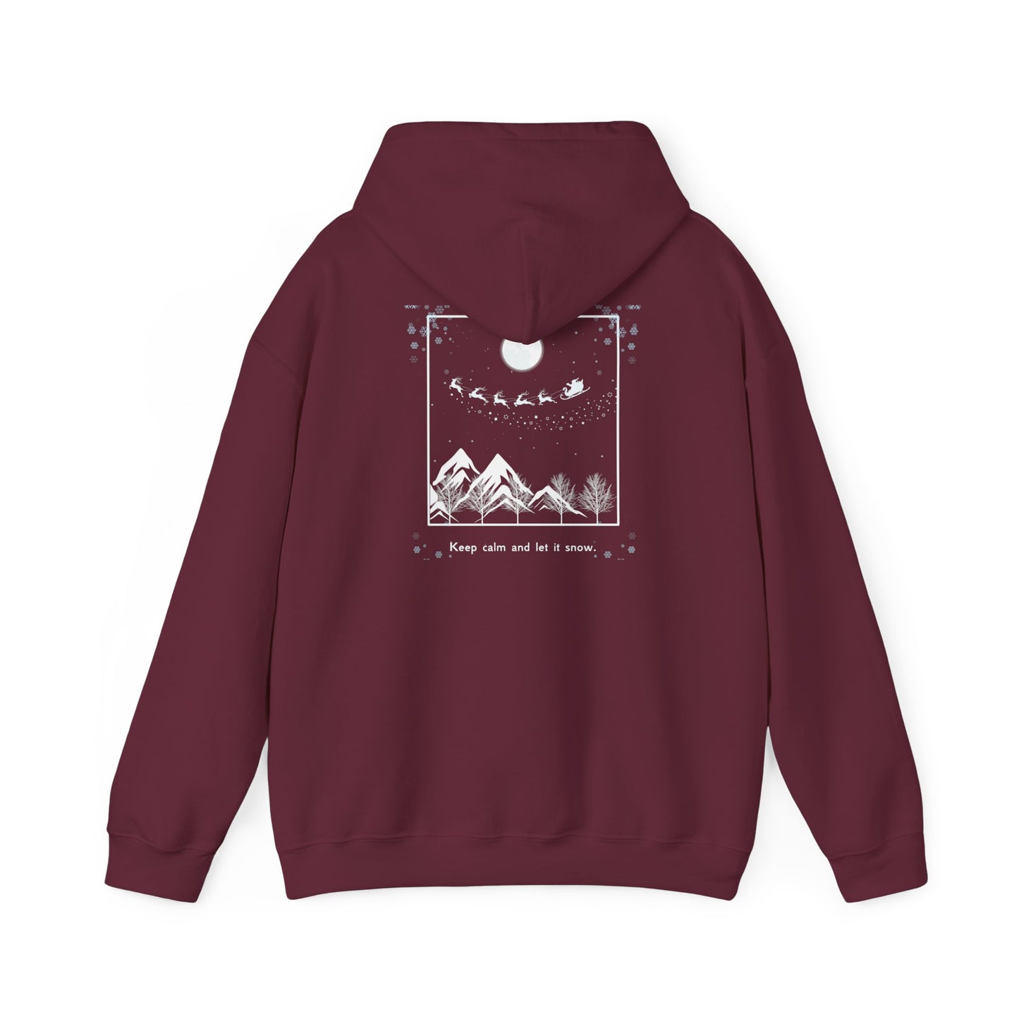 Let it Snow Unisex Heavy Blend™ Hooded Sweatshirt
