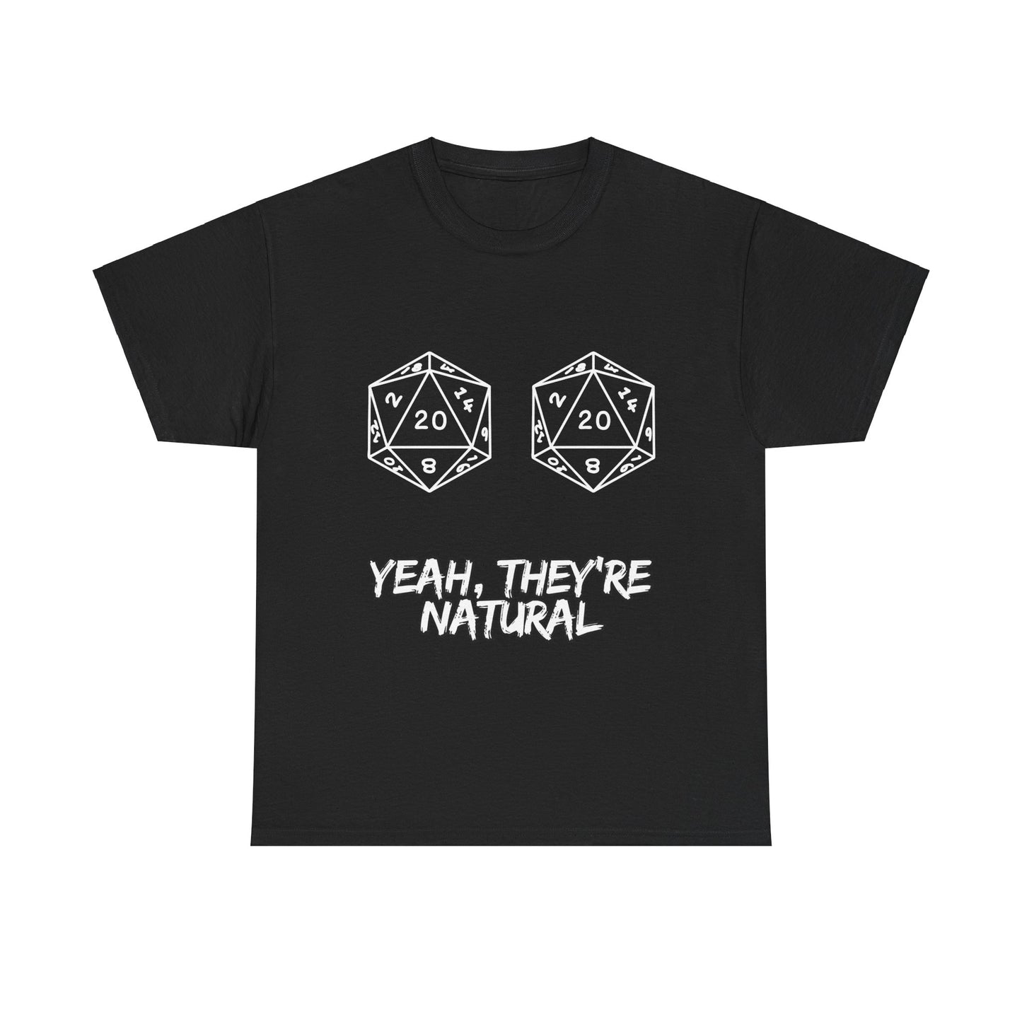 Natural Unisex Heavy Cotton Tee