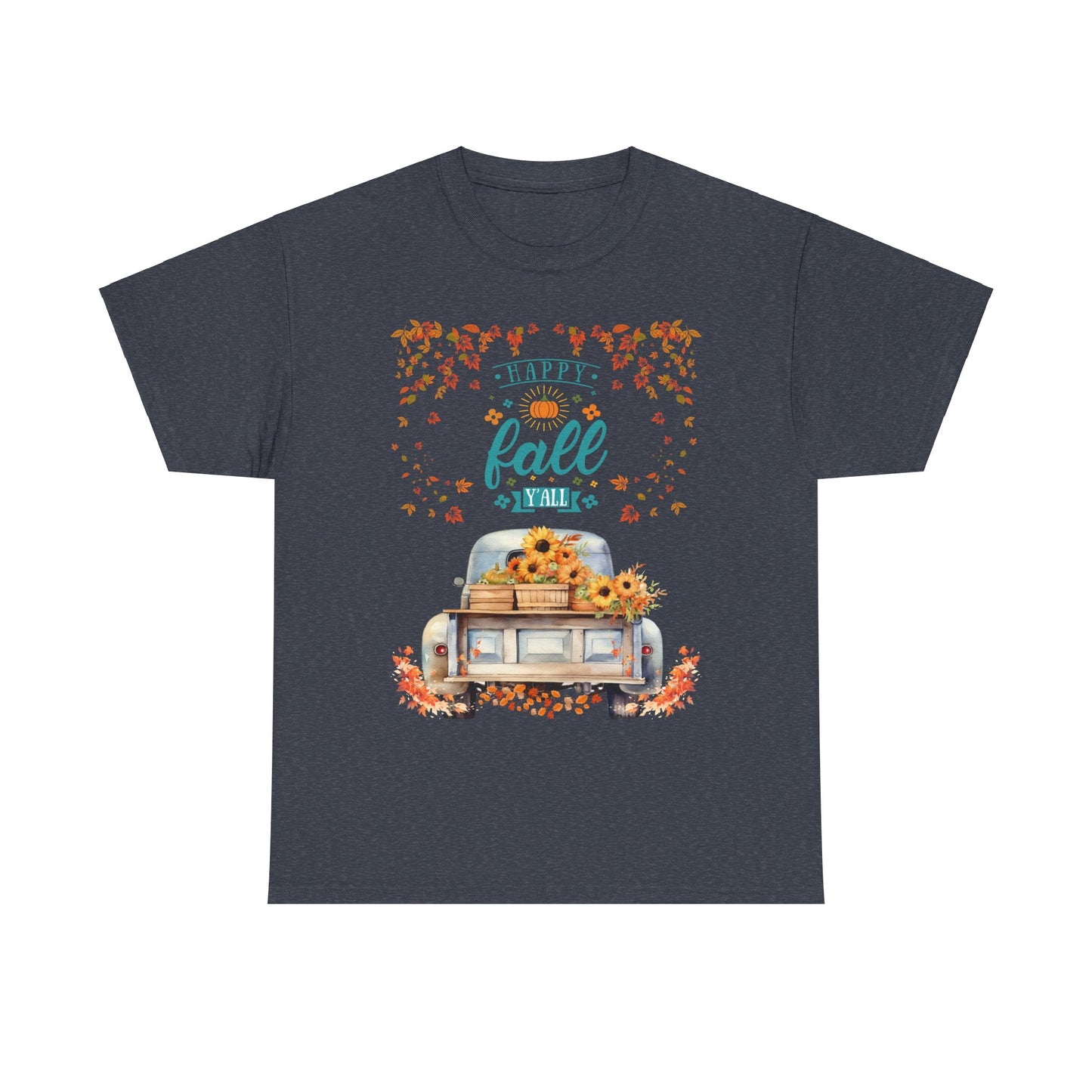 Happy Fall Heavy Cotton Tee