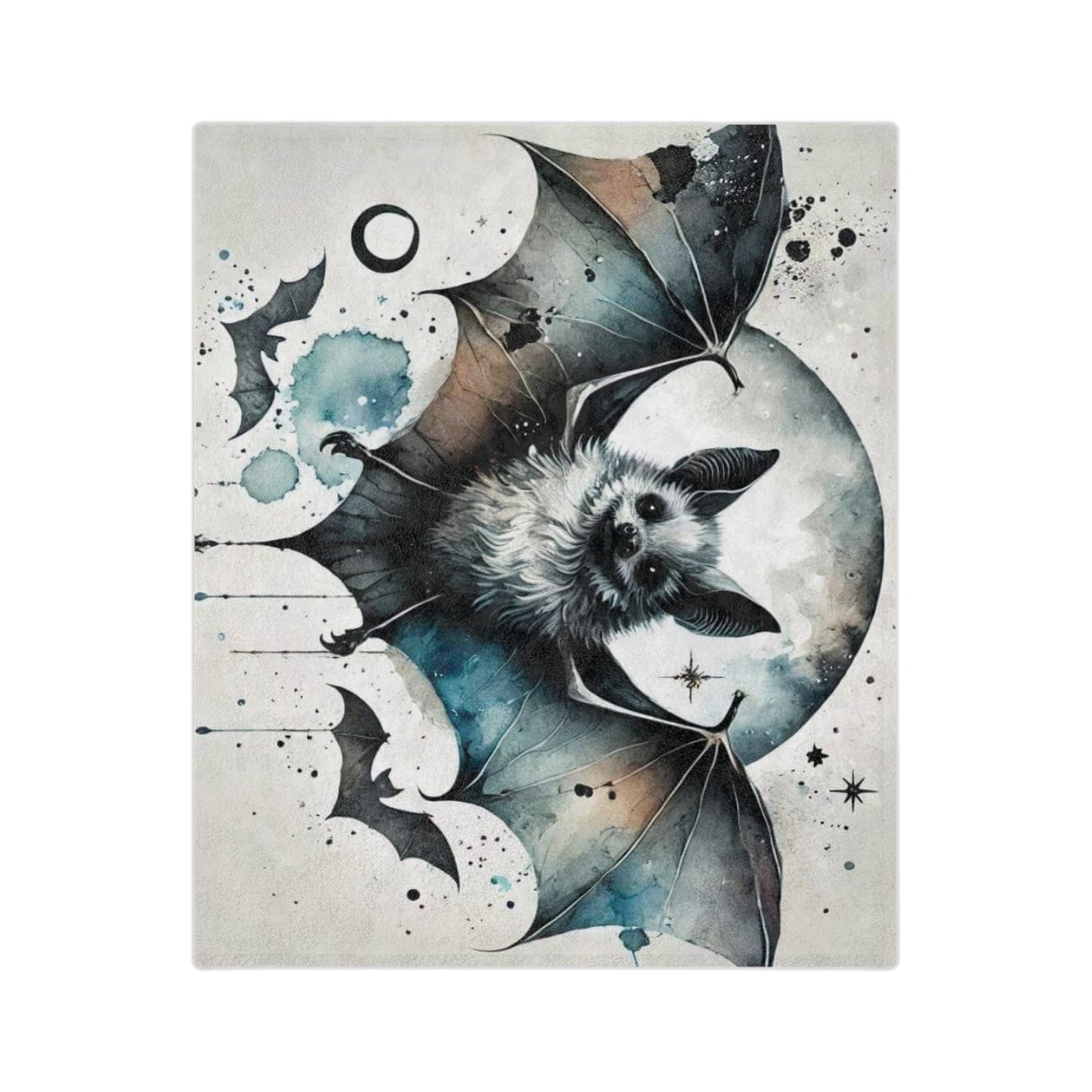 Bat Velveteen Microfiber Blanket
