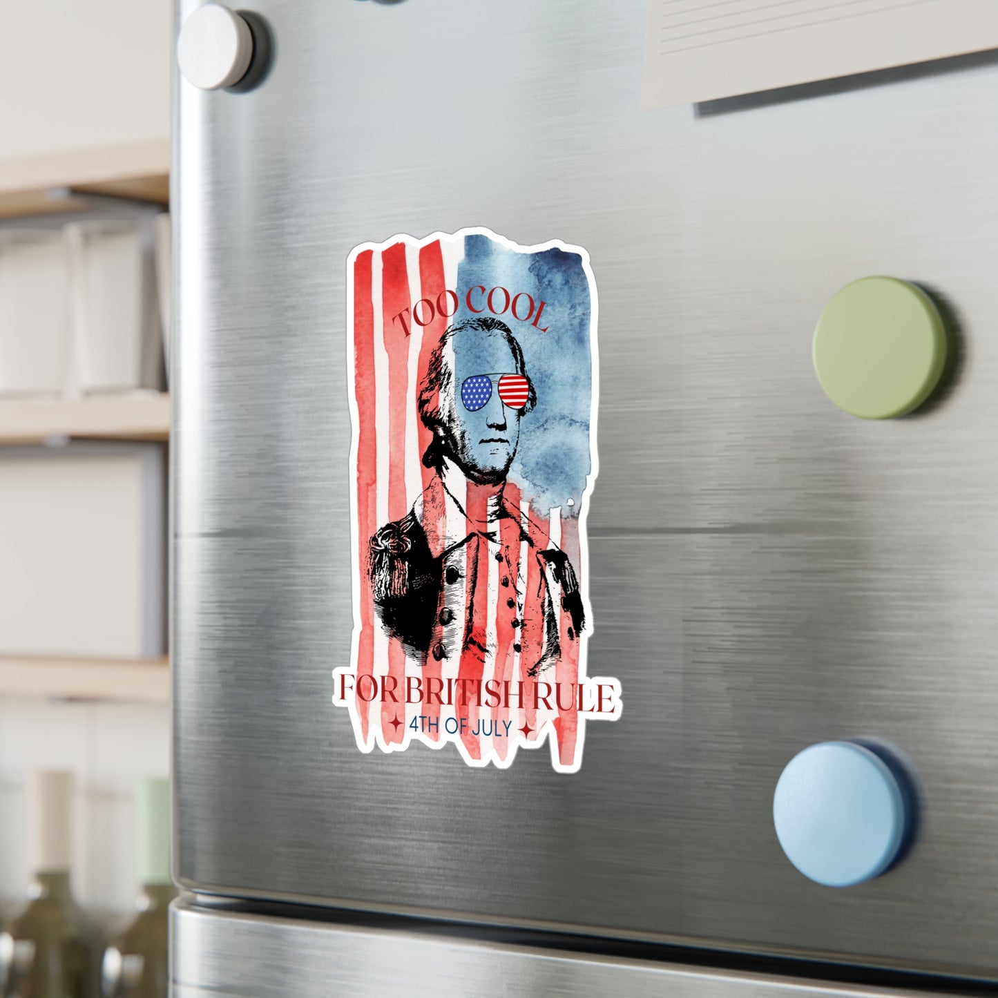 Too Cool Kiss-Cut Vinyl Decals